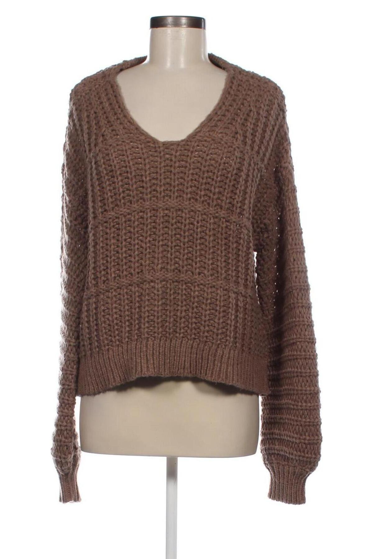 Γυναικείο πουλόβερ Vero Moda, Μέγεθος S, Χρώμα Καφέ, Τιμή 14,38 €