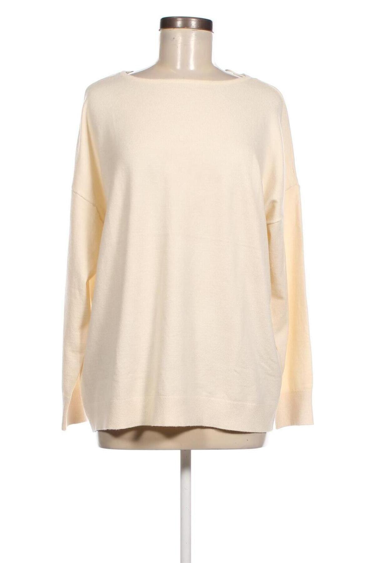 Damenpullover Vero Moda, Größe L, Farbe Ecru, Preis € 11,49