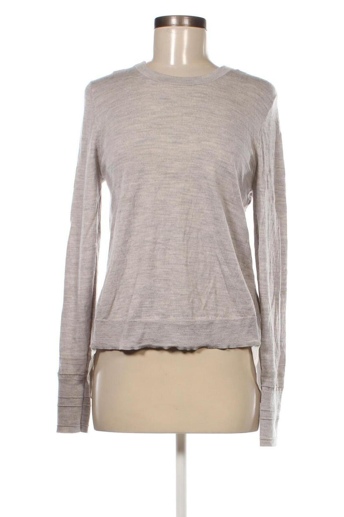 Дамски пуловер Veronica Beard, Размер L, Цвят Сив, Цена 127,20 лв.