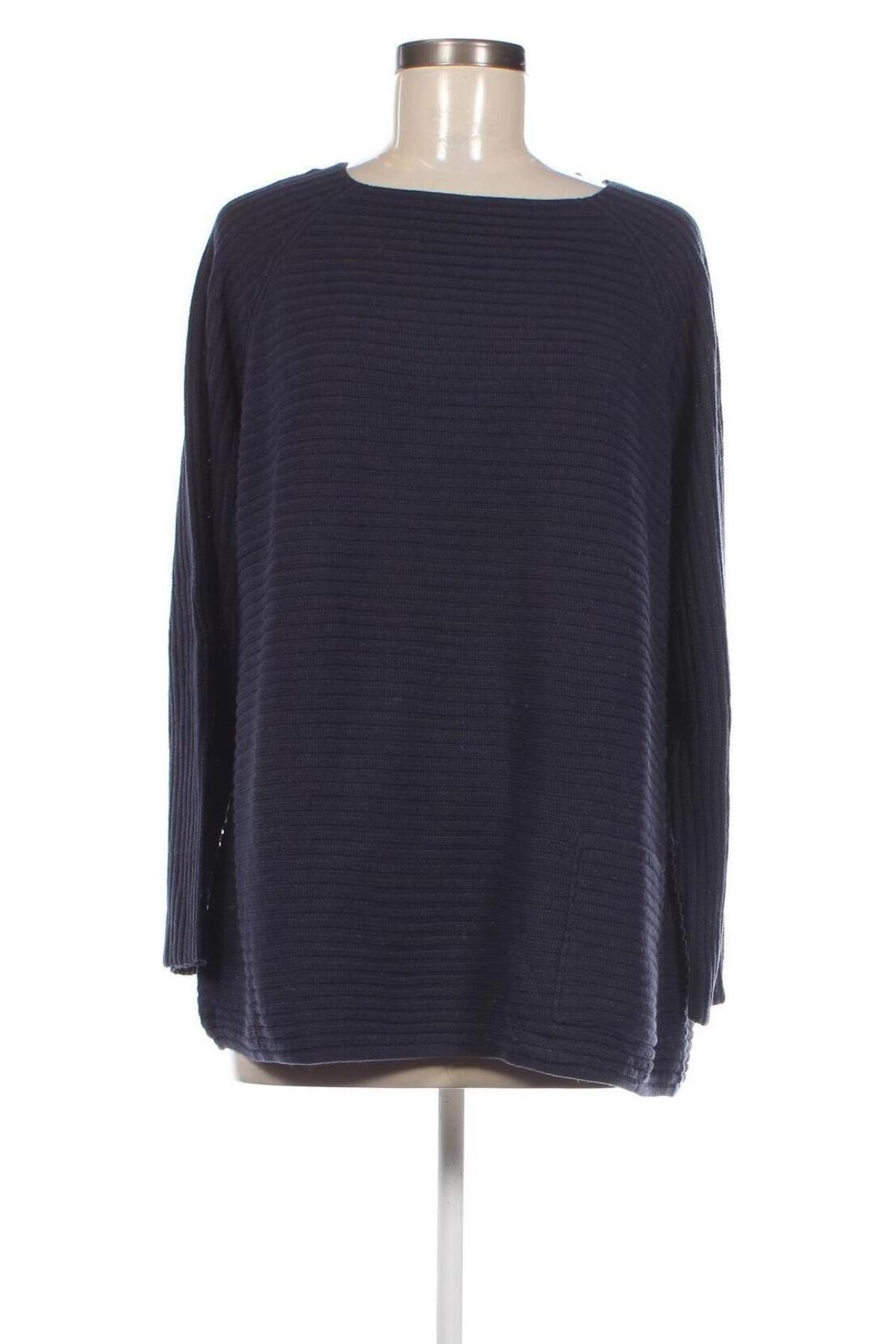 Γυναικείο πουλόβερ Walbusch, Μέγεθος XXL, Χρώμα Μπλέ, Τιμή 28,76 €