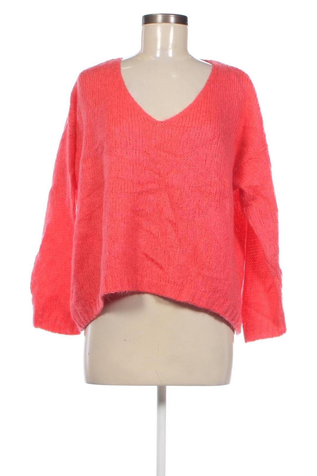 Γυναικείο πουλόβερ Why Not, Μέγεθος L, Χρώμα Ρόζ , Τιμή 8,51 €