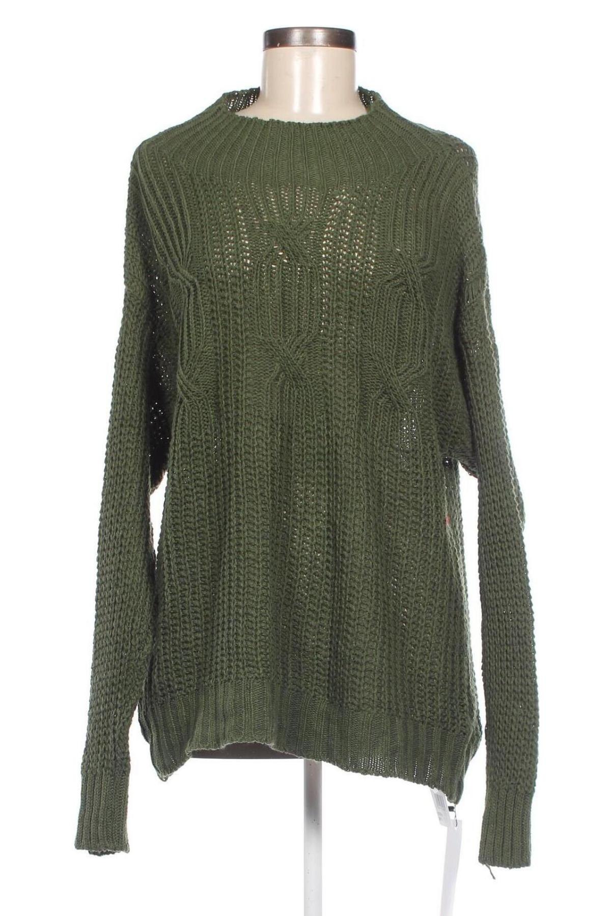 Дамски пуловер Wolff, Размер M, Цвят Зелен, Цена 31,74 лв.