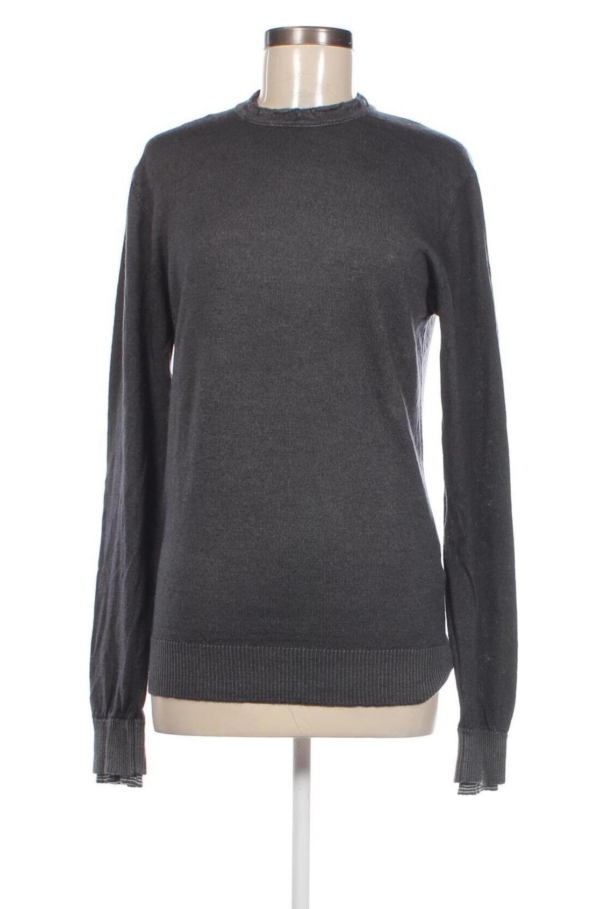 Γυναικείο πουλόβερ Wool & Co, Μέγεθος L, Χρώμα Γκρί, Τιμή 15,34 €