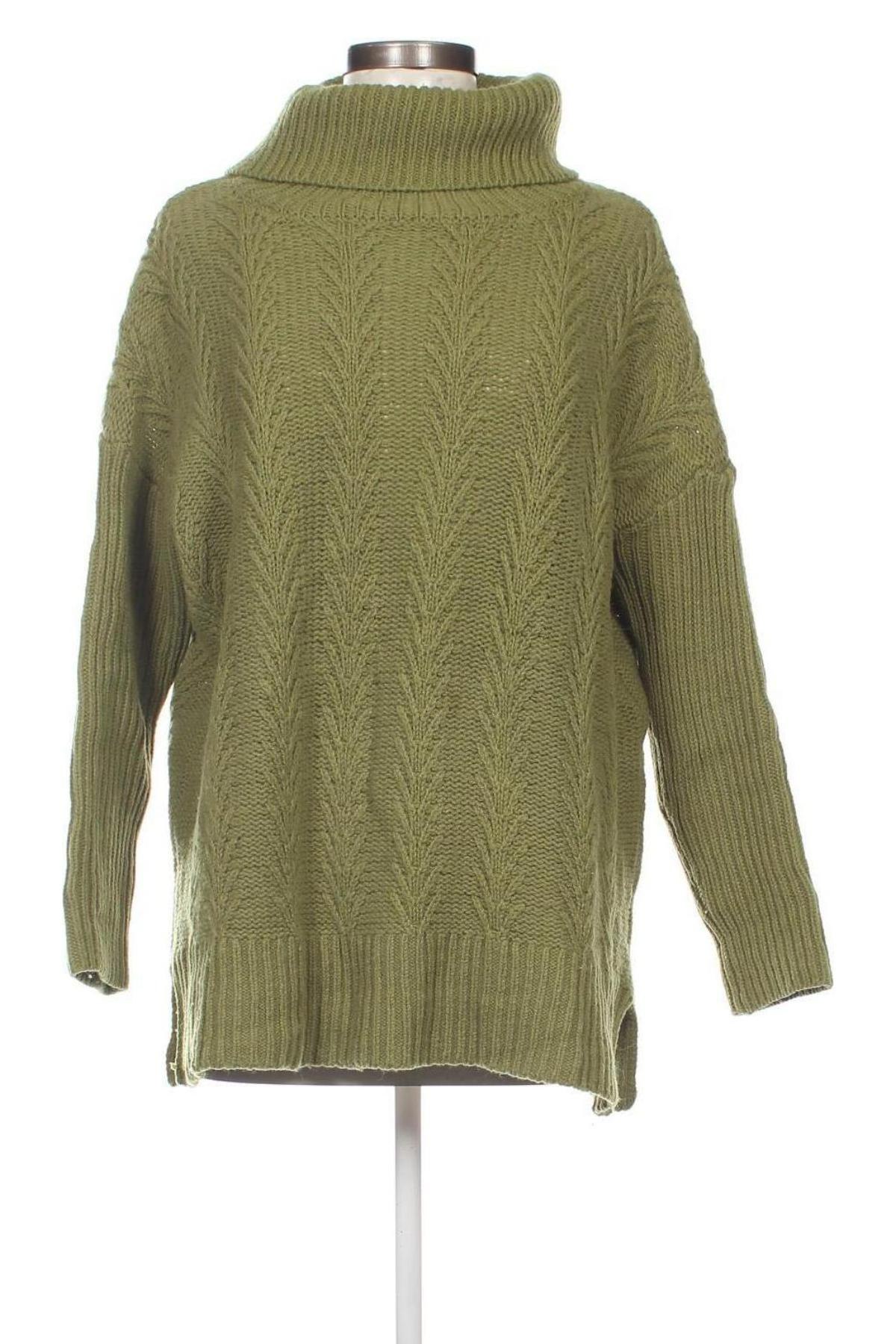 Γυναικείο πουλόβερ WoolOvers, Μέγεθος M, Χρώμα Πράσινο, Τιμή 10,14 €