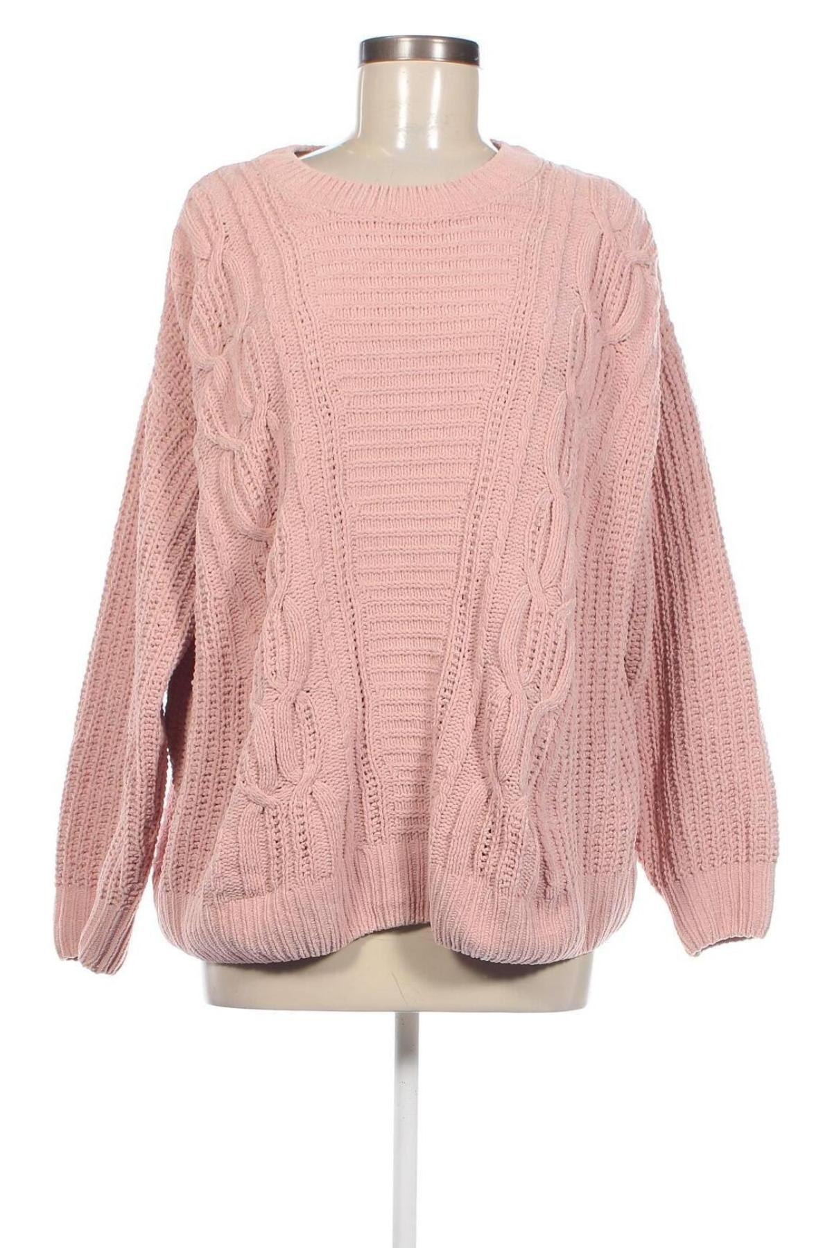 Γυναικείο πουλόβερ Yessica, Μέγεθος L, Χρώμα Ρόζ , Τιμή 7,18 €
