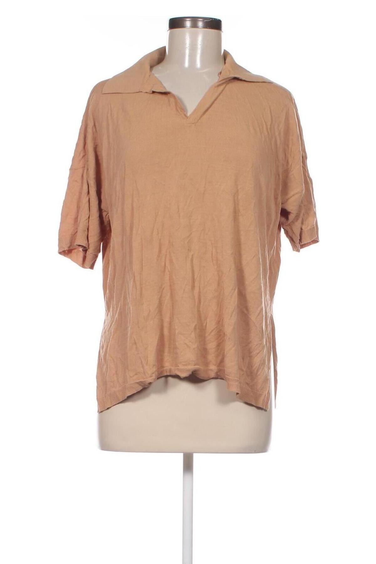 Damenpullover Zara, Größe S, Farbe Beige, Preis 7,04 €