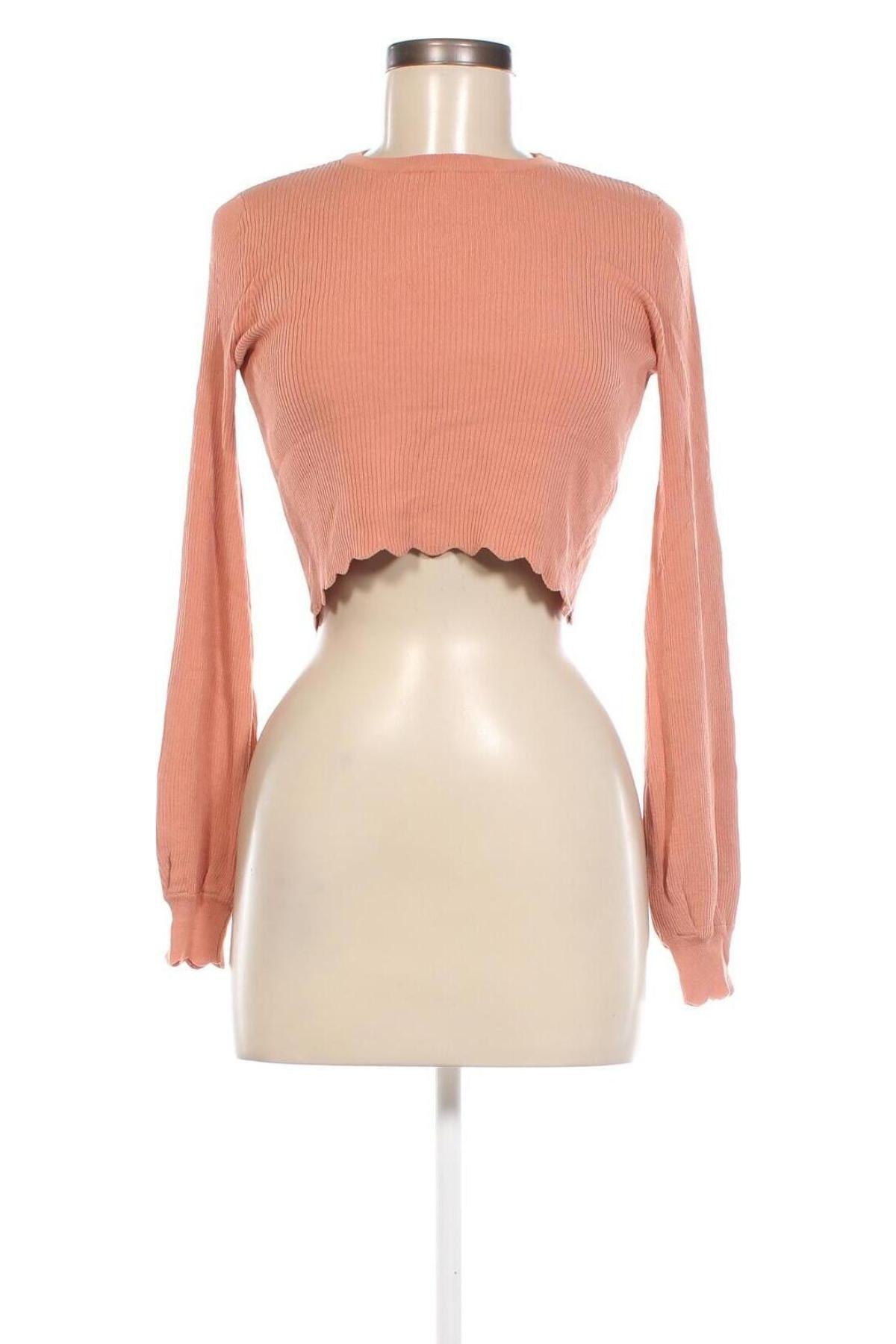 Dámský svetr Zara, Velikost S, Barva Oranžová, Cena  185,00 Kč