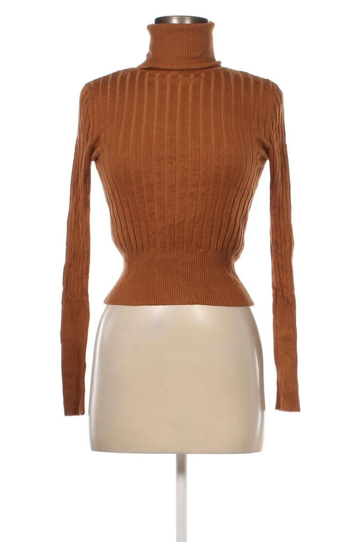 Γυναικείο πουλόβερ Zara, Μέγεθος M, Χρώμα Καφέ, Τιμή 5,51 €