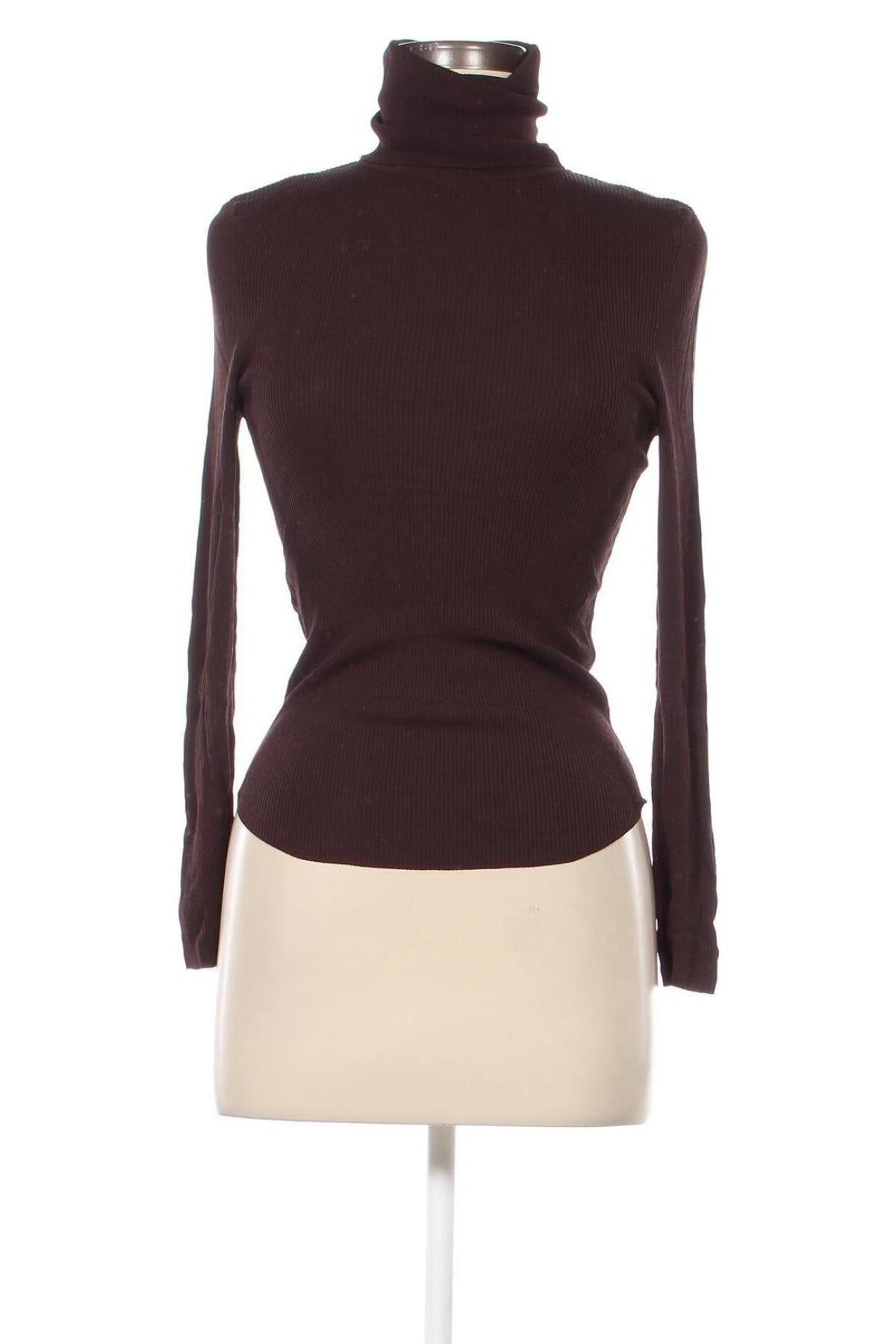 Pulover de femei Zara, Mărime L, Culoare Maro, Preț 43,52 Lei