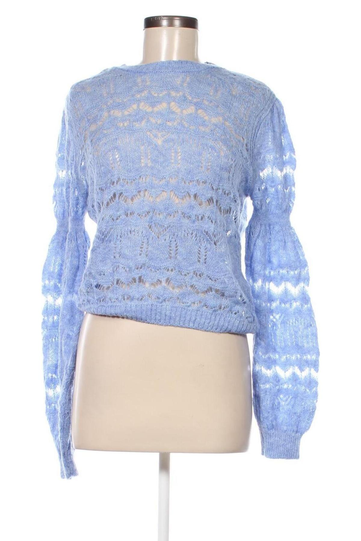 Damenpullover Zara, Größe M, Farbe Blau, Preis 7,52 €