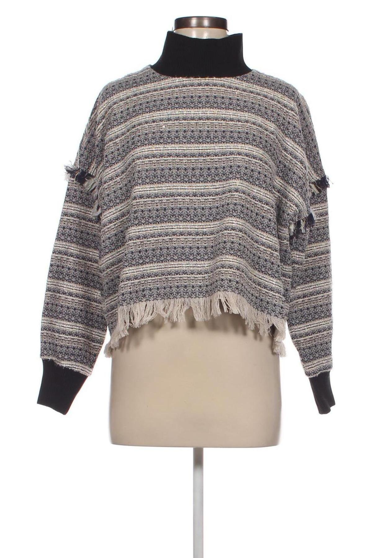 Γυναικείο πουλόβερ Zara, Μέγεθος L, Χρώμα Πολύχρωμο, Τιμή 6,68 €
