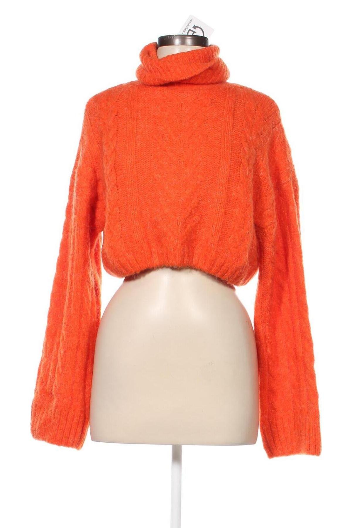 Damenpullover Zara, Größe S, Farbe Orange, Preis 7,52 €