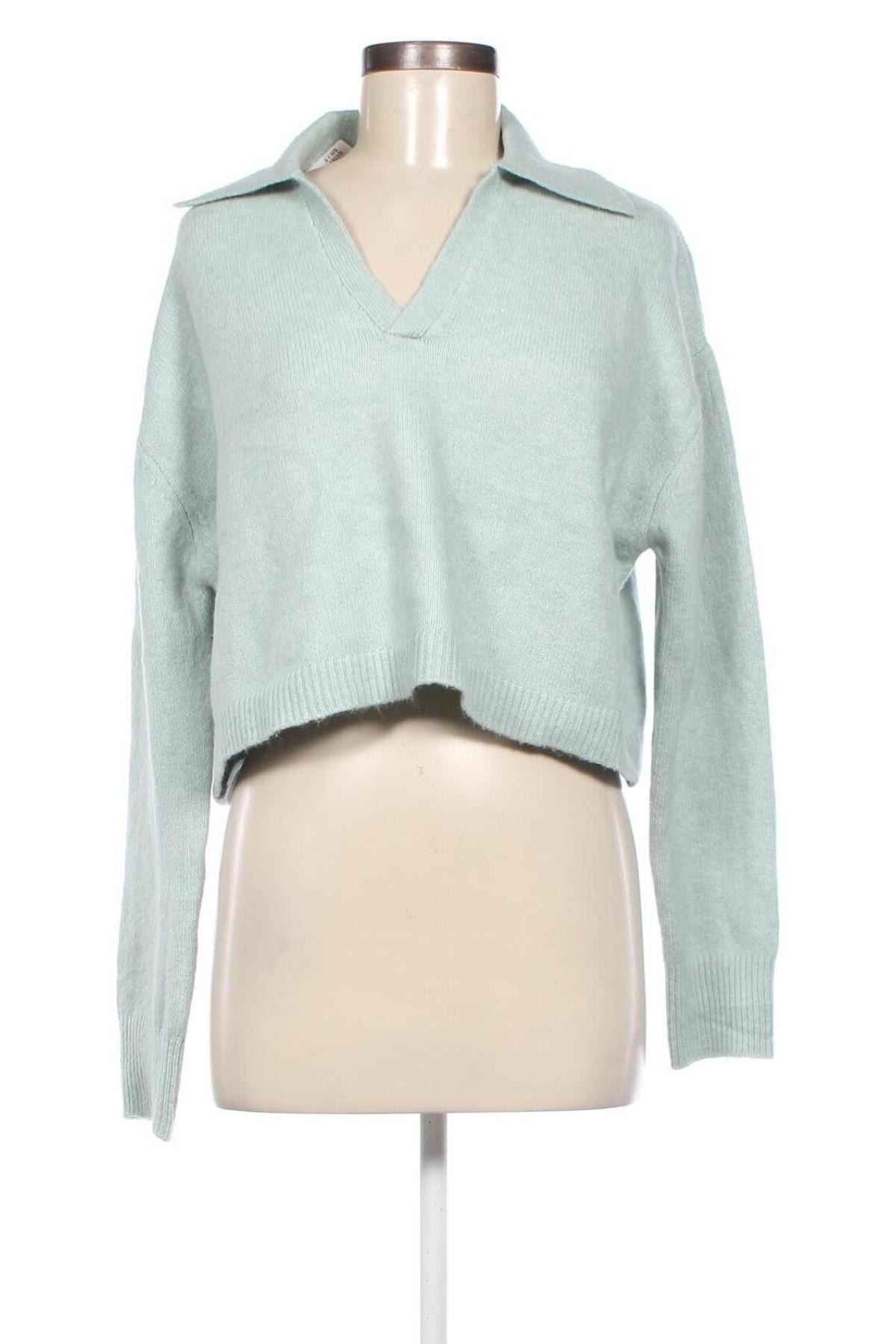 Damenpullover Zara, Größe S, Farbe Grün, Preis 8,08 €