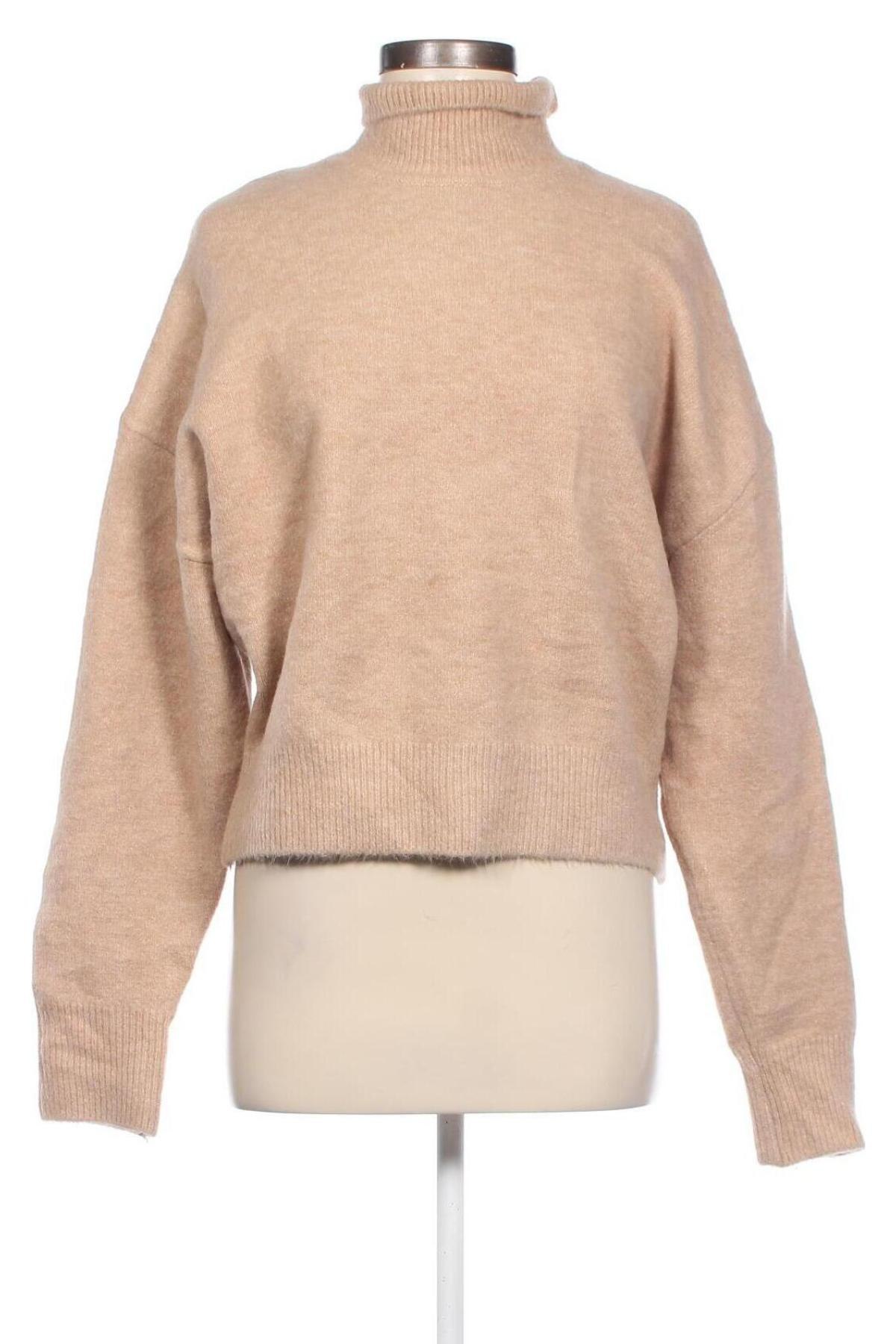 Damenpullover Zara, Größe M, Farbe Beige, Preis 7,52 €