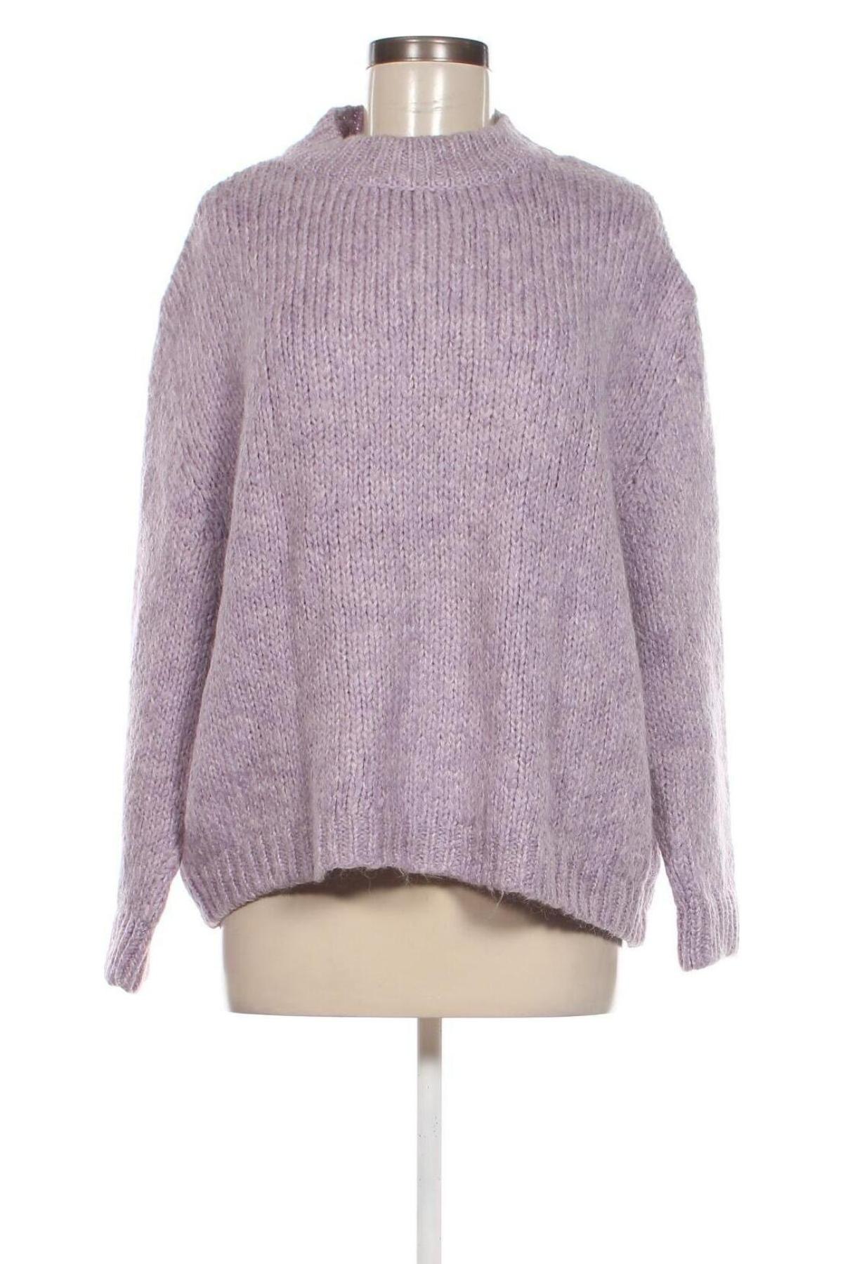 Damenpullover Zara, Größe M, Farbe Lila, Preis 18,79 €