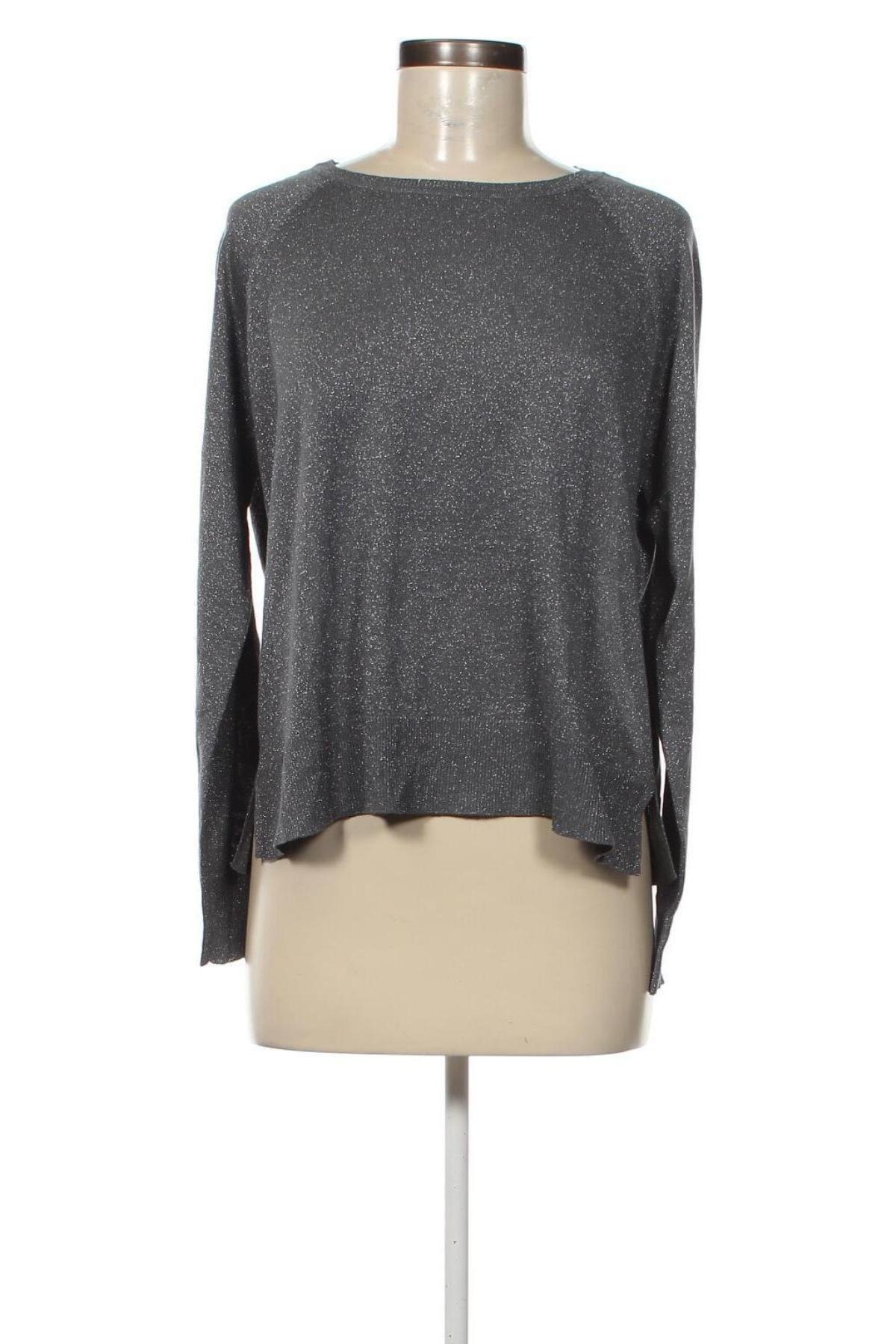 Damenpullover Zara, Größe M, Farbe Silber, Preis 7,52 €