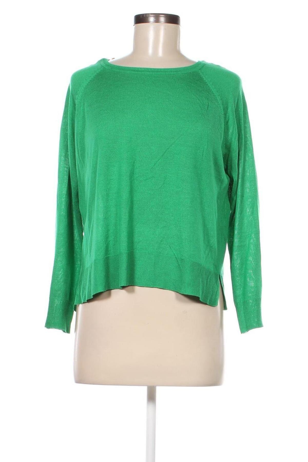 Pulover de femei Zara Knitwear, Mărime S, Culoare Verde, Preț 40,86 Lei