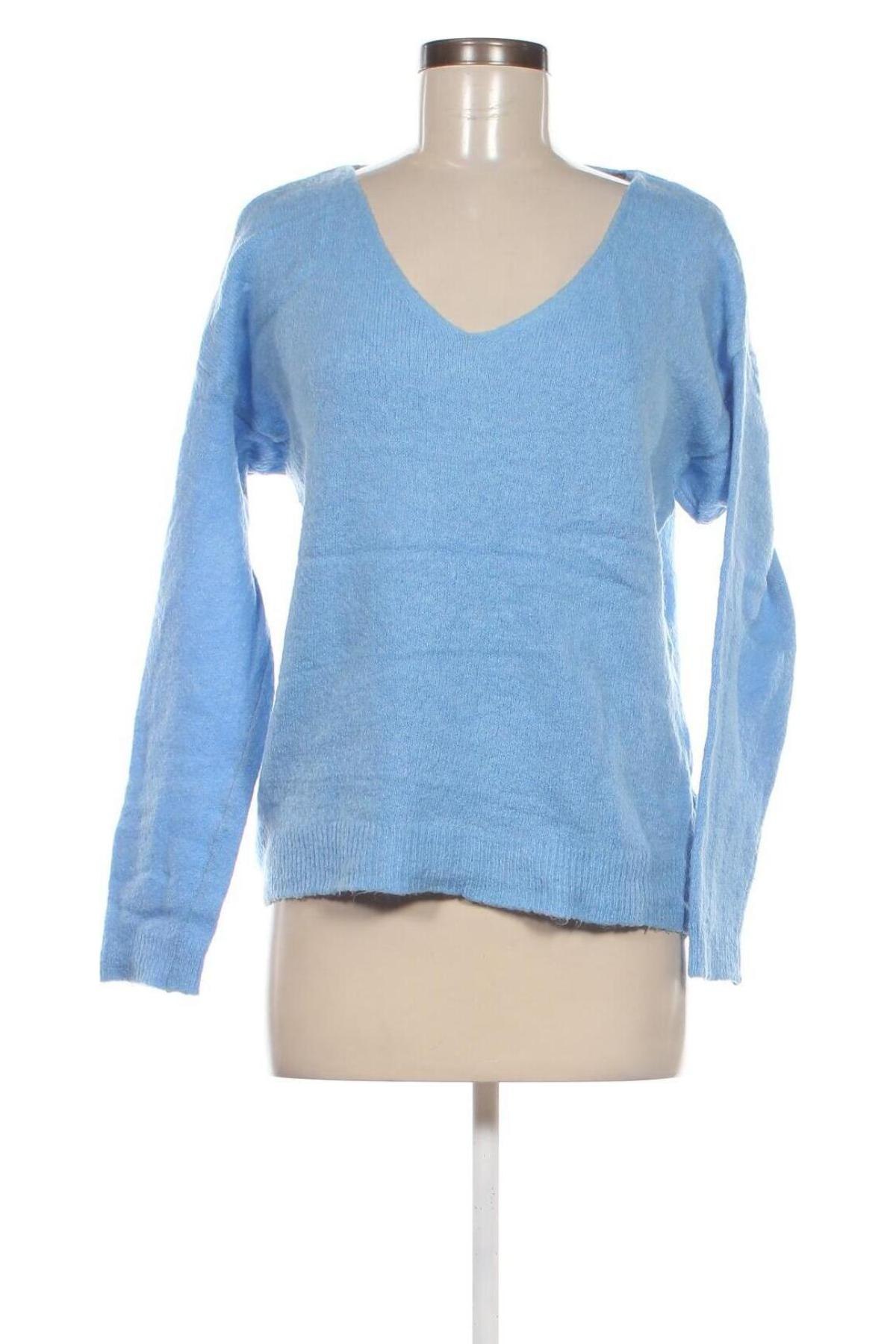 Дамски пуловер Zwillingsherz, Размер L, Цвят Син, Цена 22,55 лв.