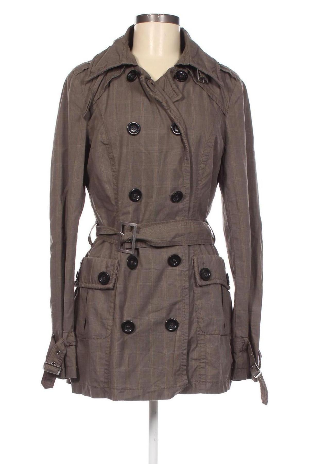 Damen Trench Coat Clockhouse, Größe L, Farbe Braun, Preis € 20,88