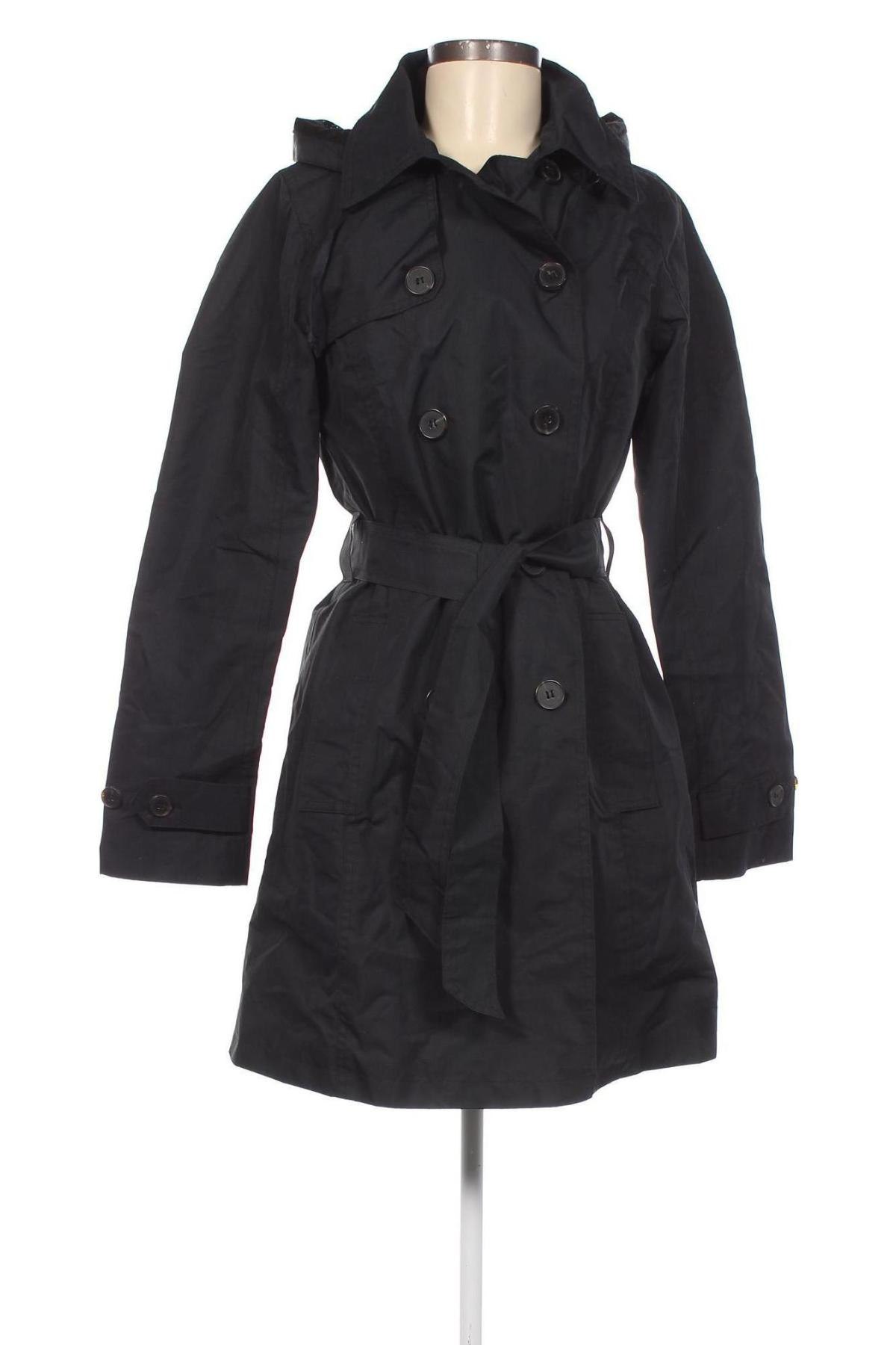 Damen Trenchcoat Esmara, Größe S, Farbe Schwarz, Preis 52,19 €