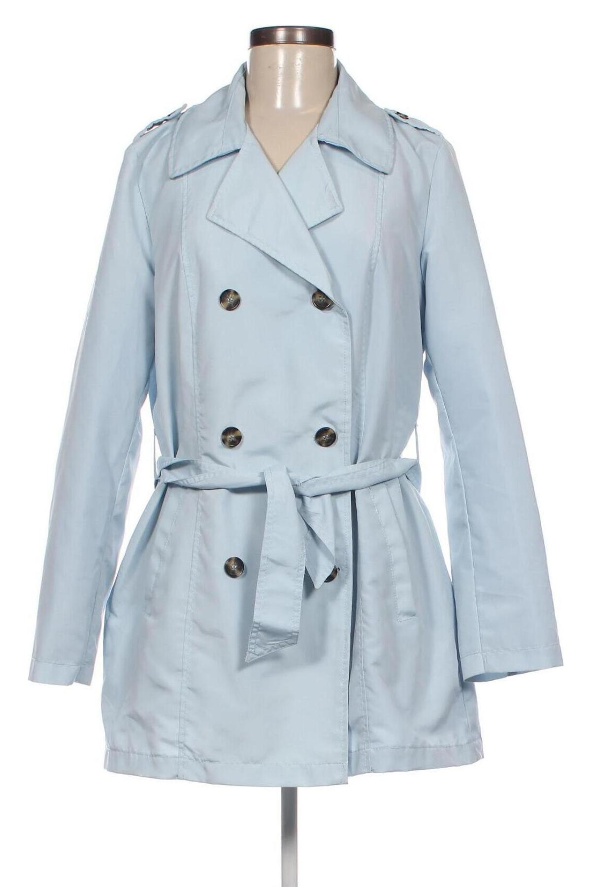Damen Trenchcoat Jean Pascale, Größe M, Farbe Blau, Preis 26,81 €