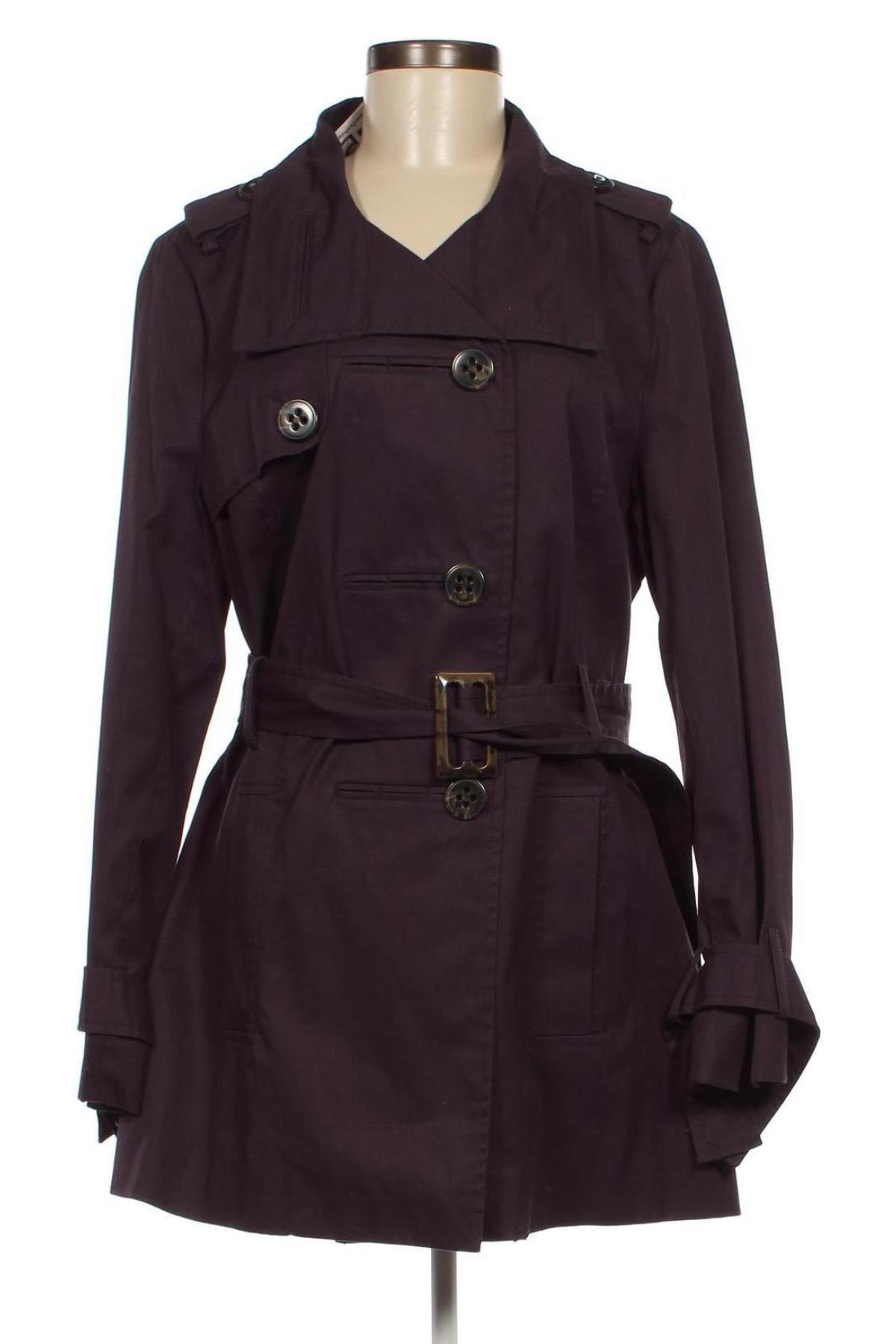 Damen Trench Coat K&l Ruppert, Größe L, Farbe Lila, Preis € 17,34