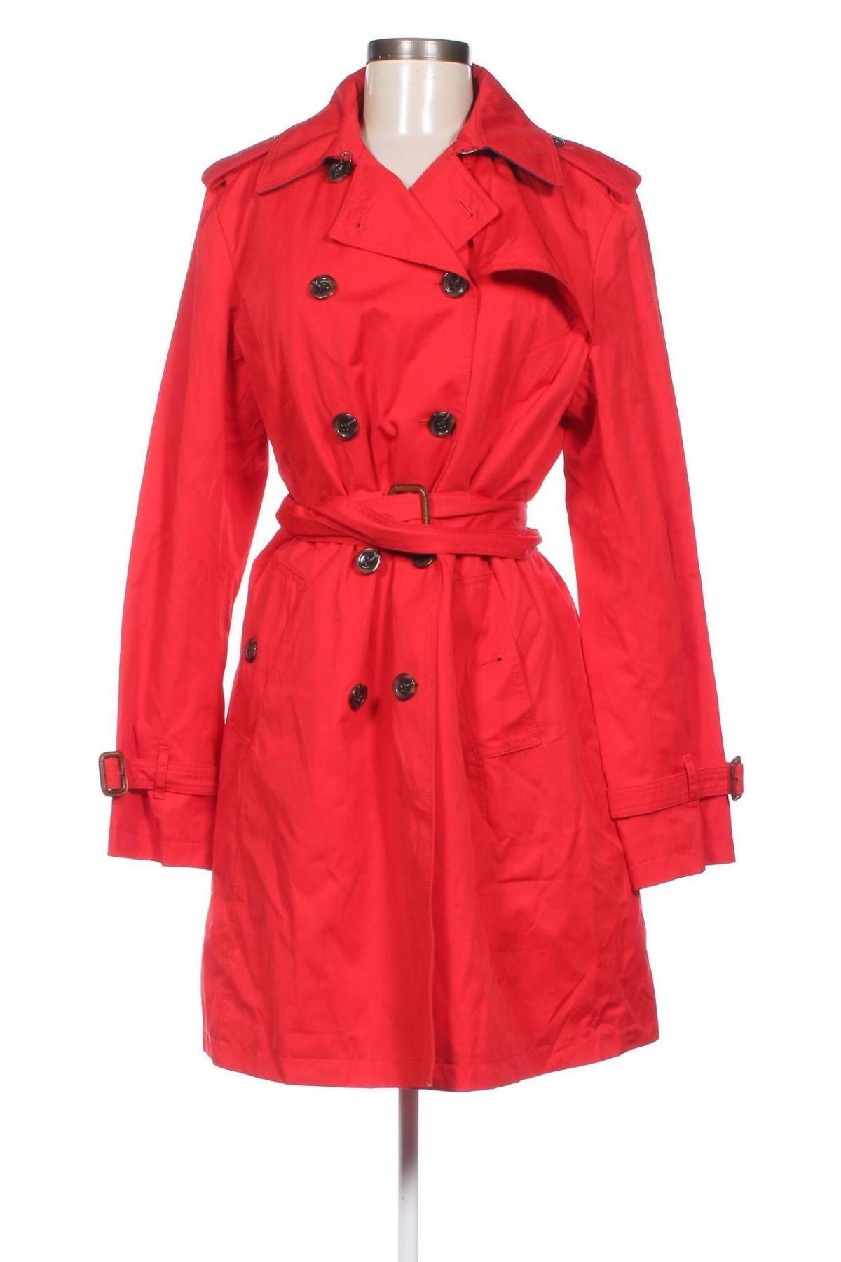 Damen Trench Coat Land's End, Größe L, Farbe Rot, Preis € 73,07