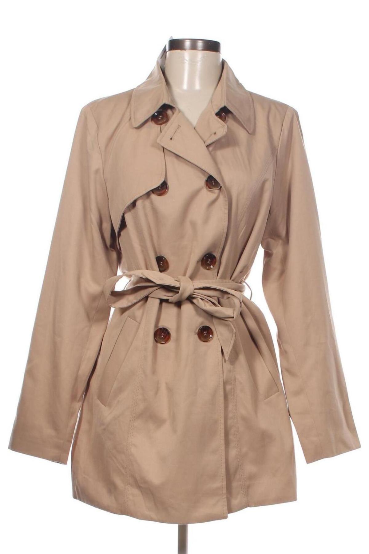 Damen Trench Coat ONLY, Größe L, Farbe Beige, Preis € 19,48