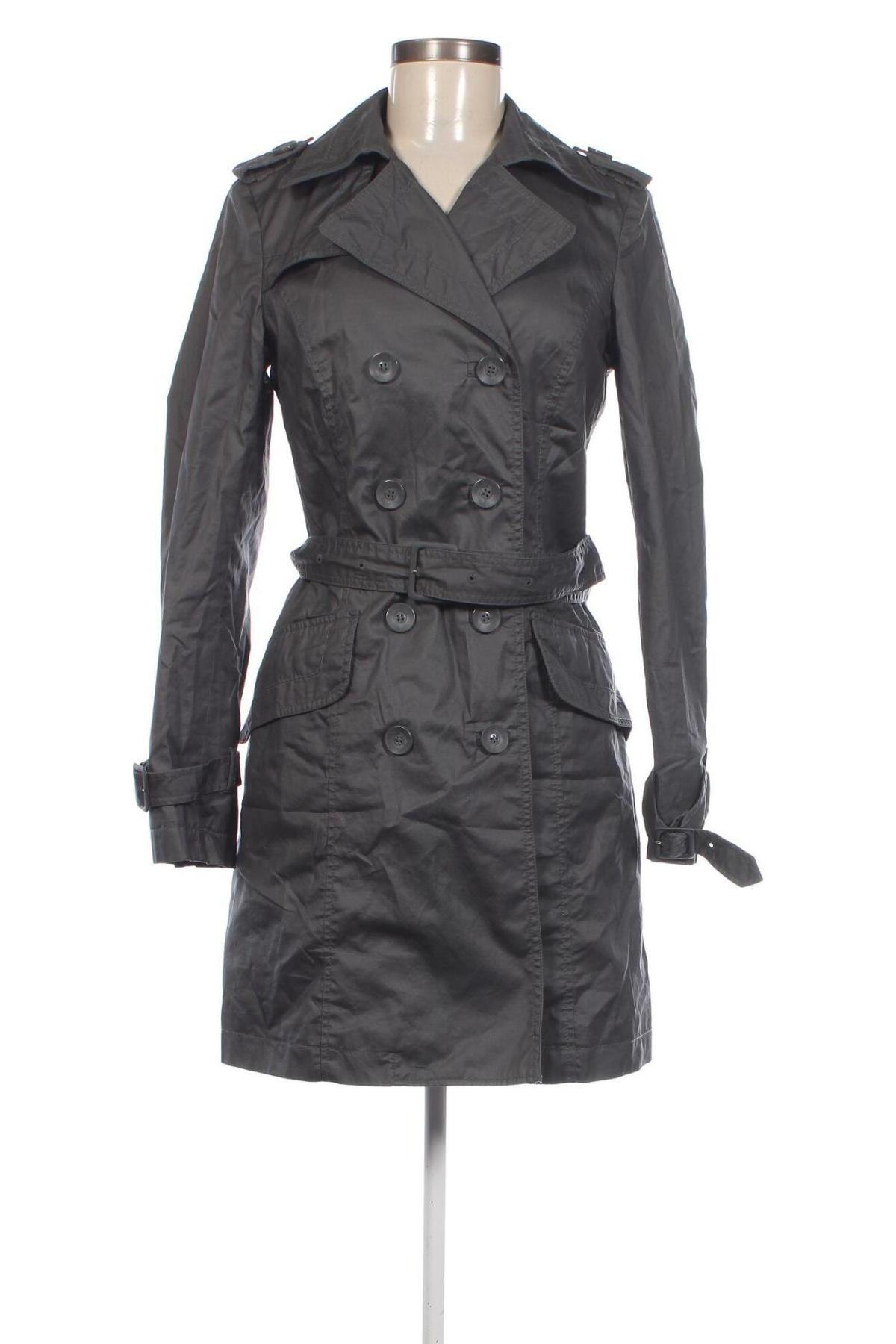 Damen Trench Coat Opus, Größe S, Farbe Grau, Preis € 46,21