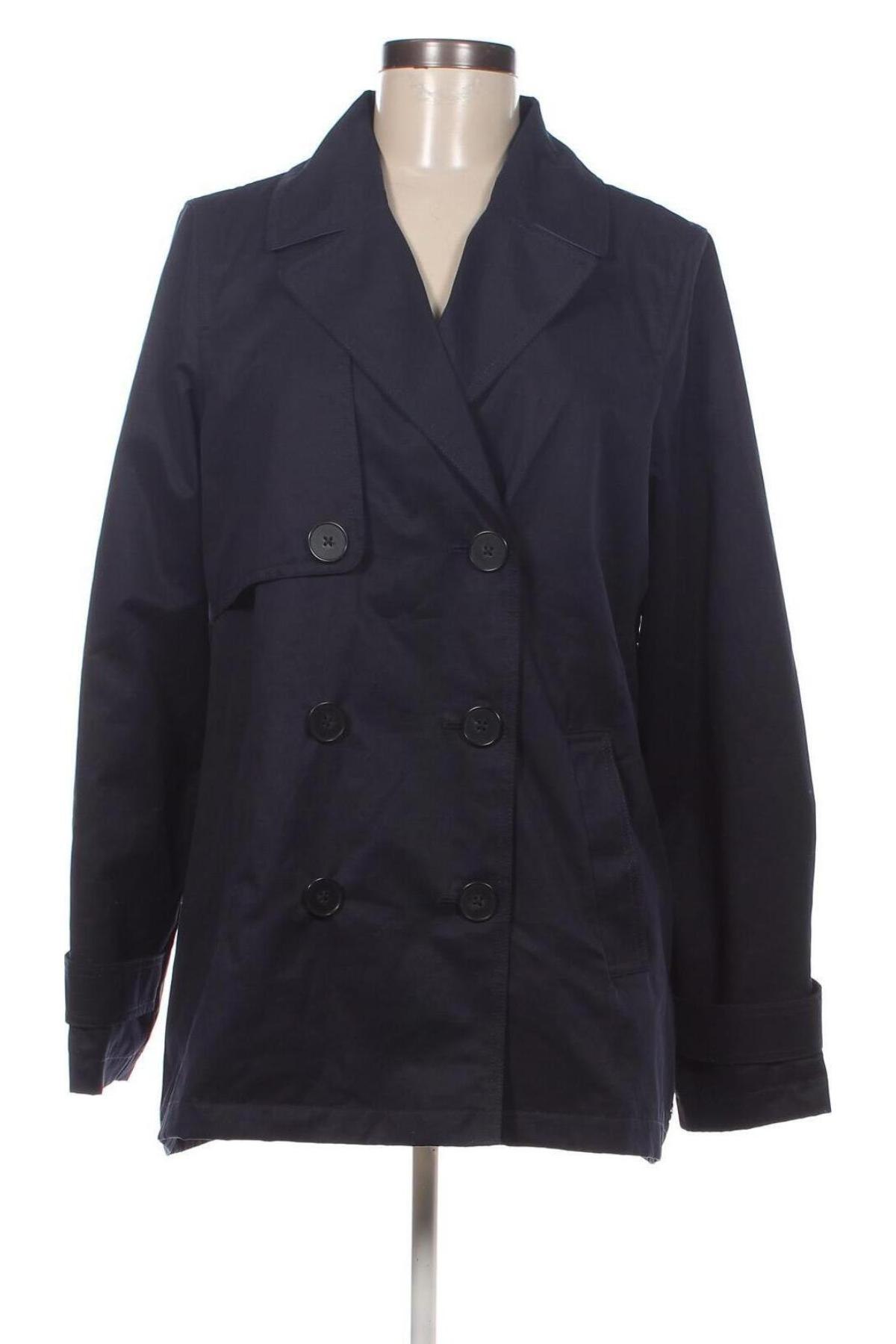 Damen Trenchcoat S.Oliver, Größe M, Farbe Blau, Preis 18,56 €