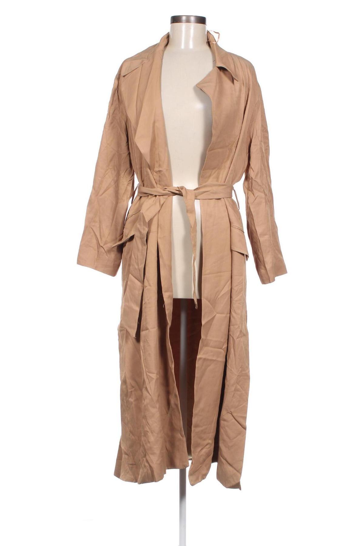 Damen Trenchcoat Zara, Größe S, Farbe Beige, Preis 15,31 €