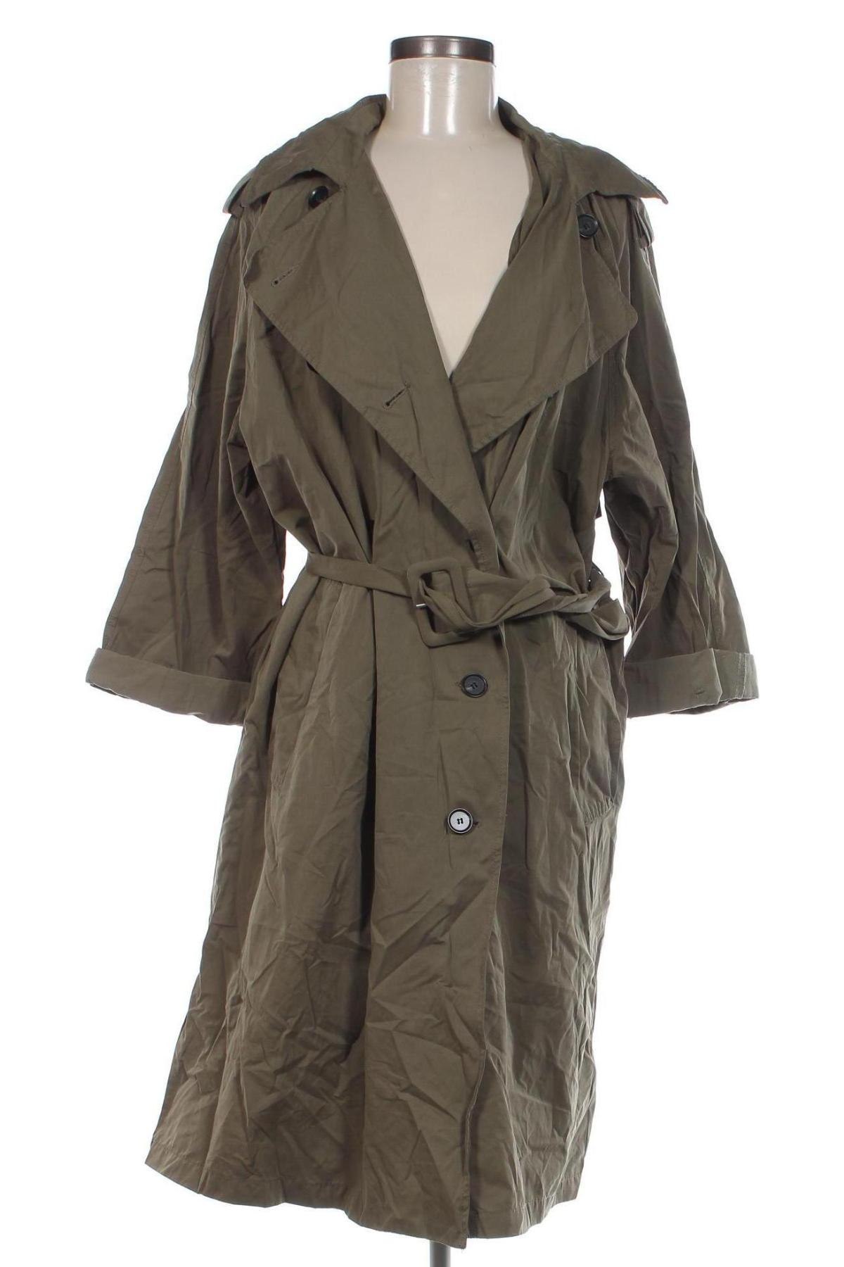 Dámský přechodný kabát  Zara, Velikost M, Barva Zelená, Cena  395,00 Kč