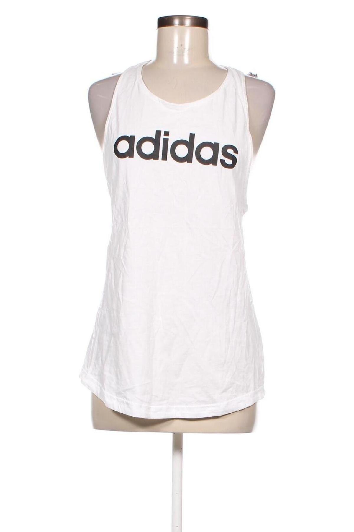 Top sport de damă. Adidas, Mărime M, Culoare Alb, Preț 86,73 Lei