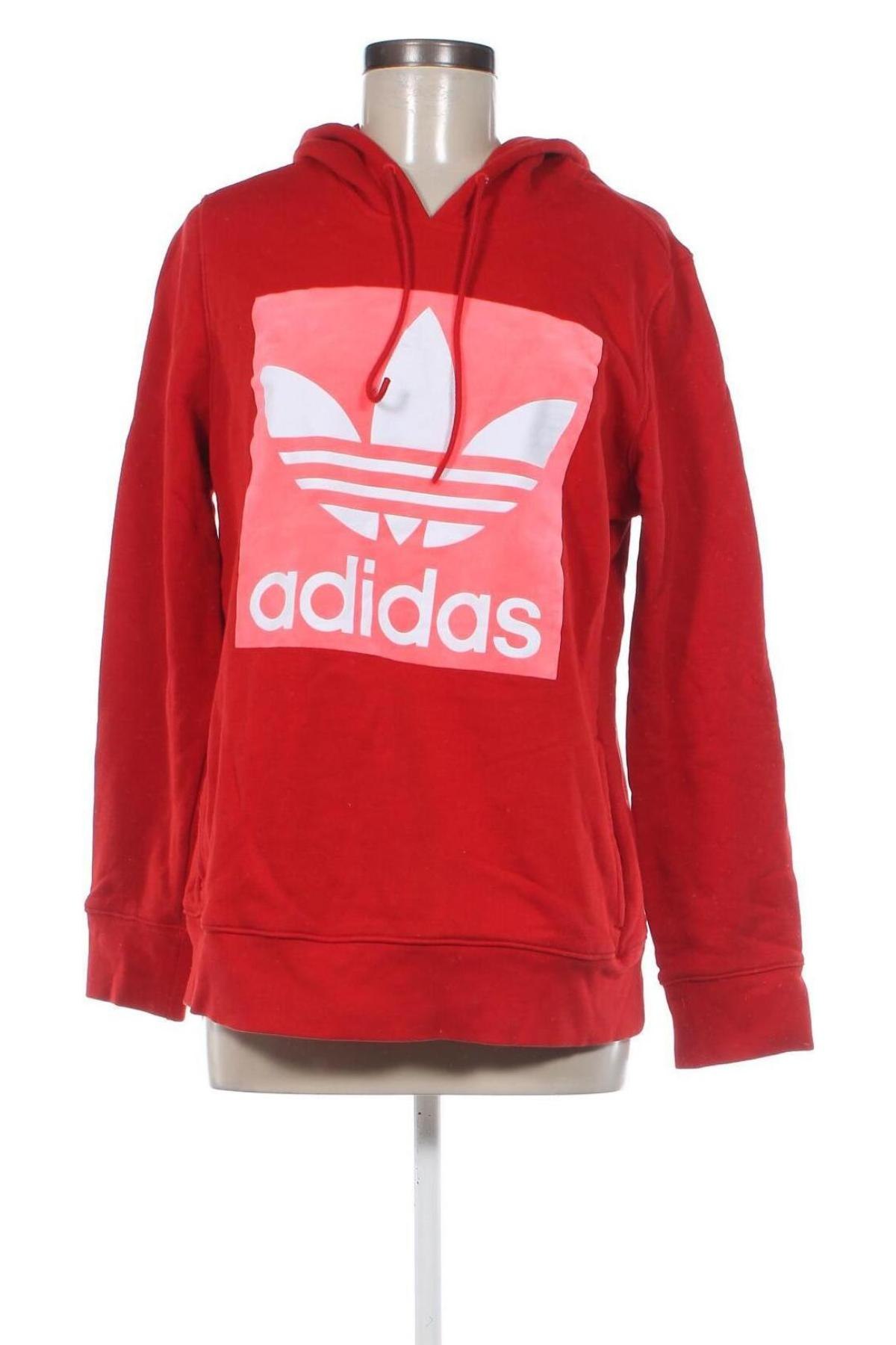 Γυναικείο φούτερ Adidas Originals, Μέγεθος M, Χρώμα Κόκκινο, Τιμή 25,24 €