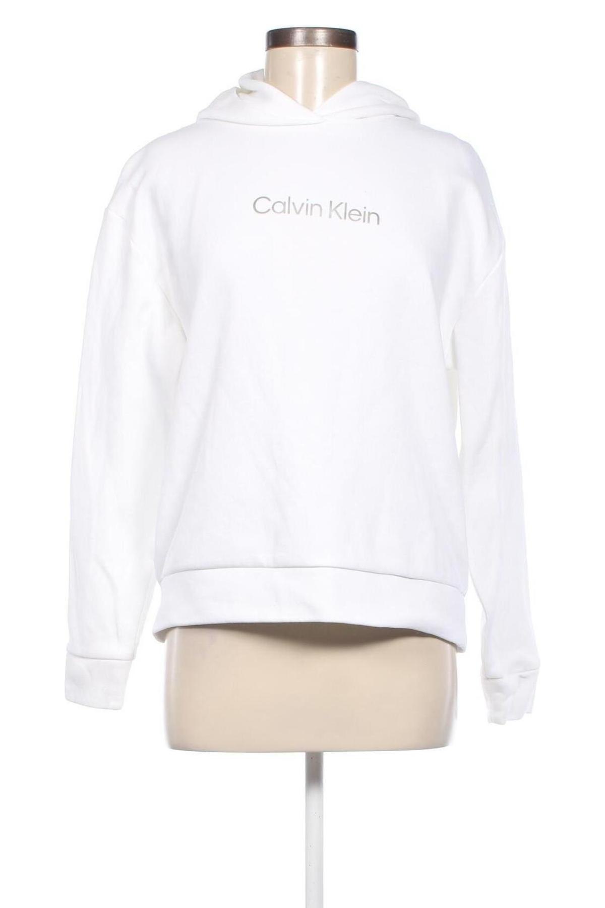 Γυναικείο φούτερ Calvin Klein, Μέγεθος S, Χρώμα Λευκό, Τιμή 96,39 €