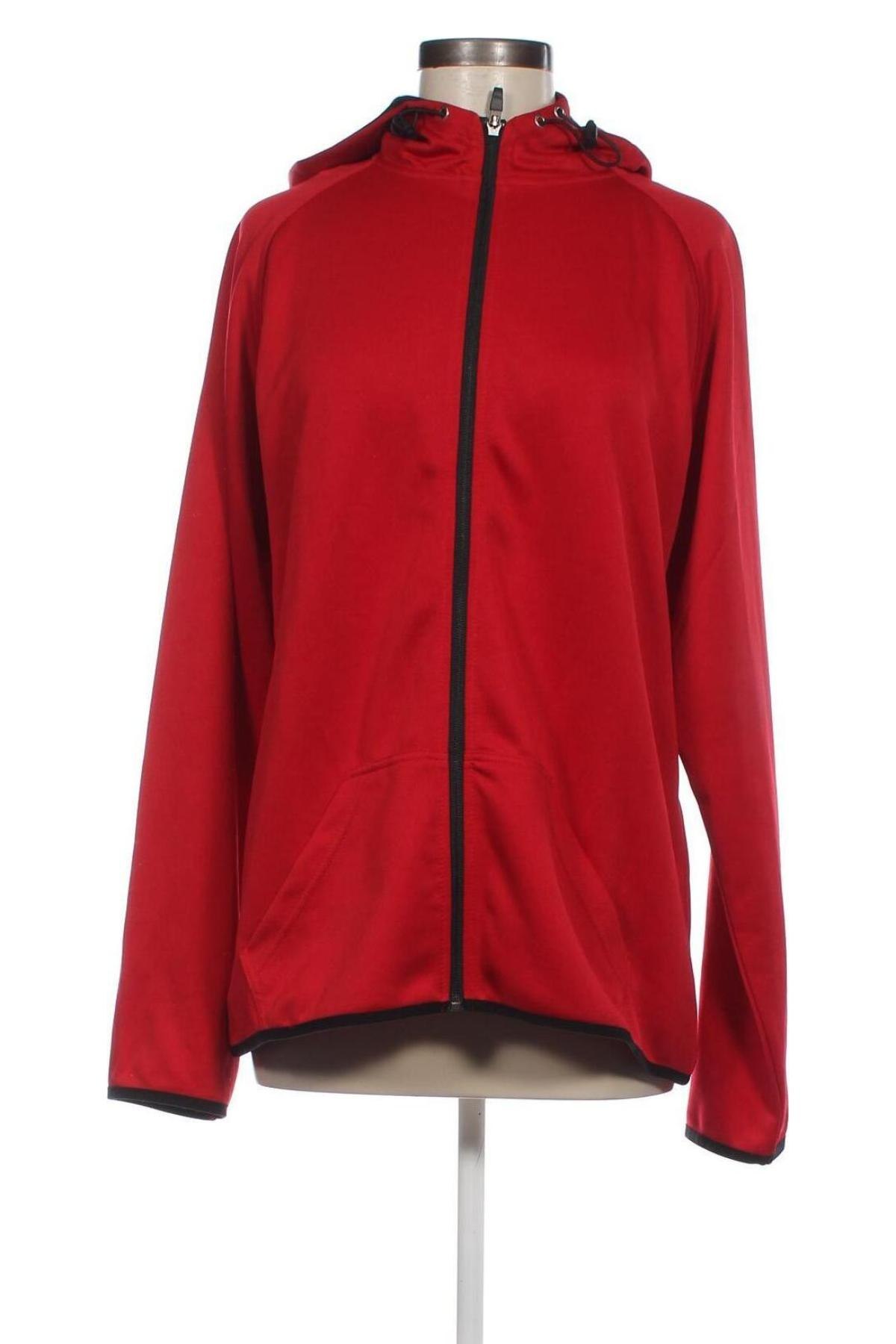 Damen Sweatshirt Game, Größe XXL, Farbe Rot, Preis 12,11 €