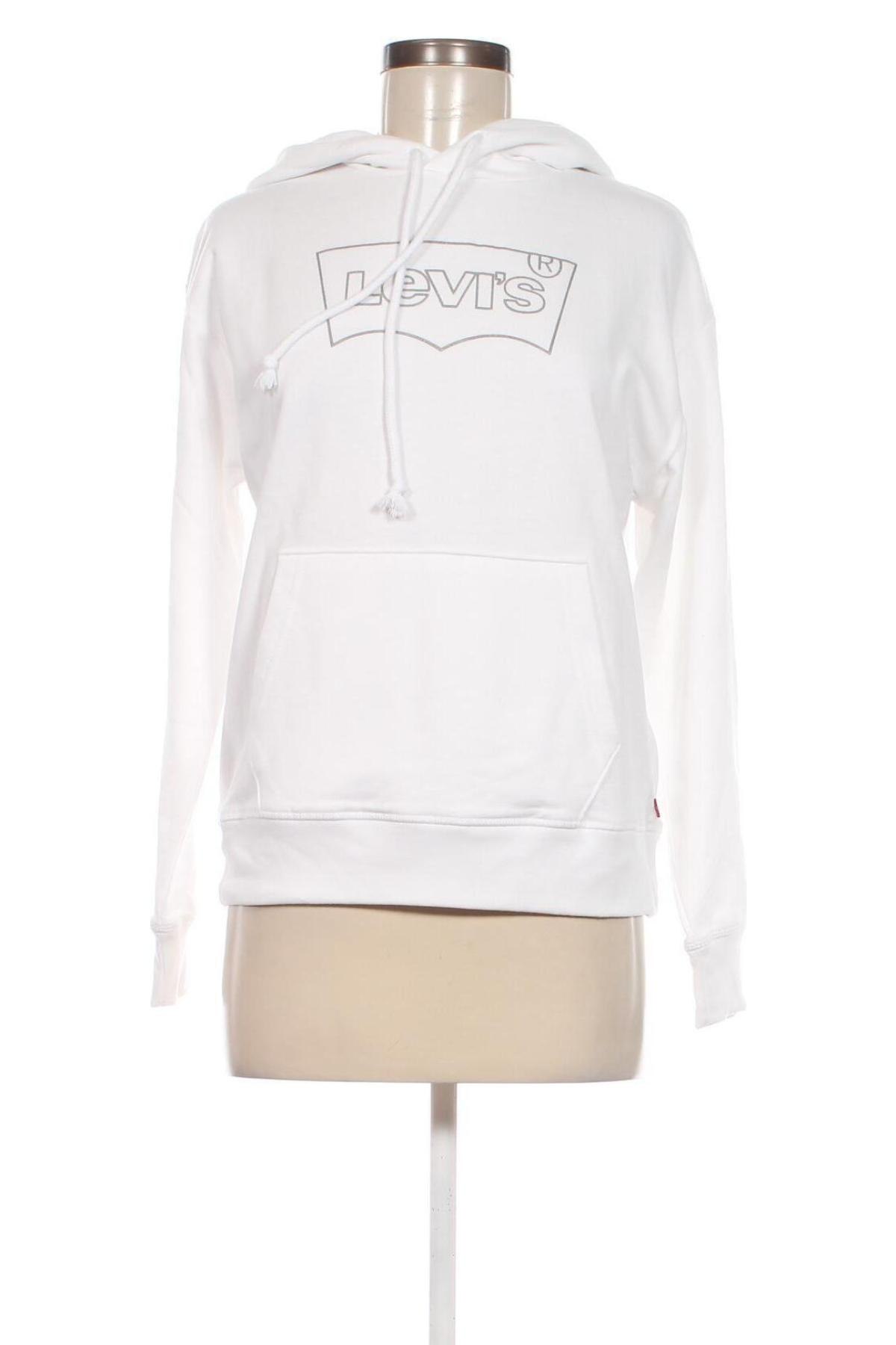 Γυναικείο φούτερ Levi's, Μέγεθος S, Χρώμα Λευκό, Τιμή 22,27 €