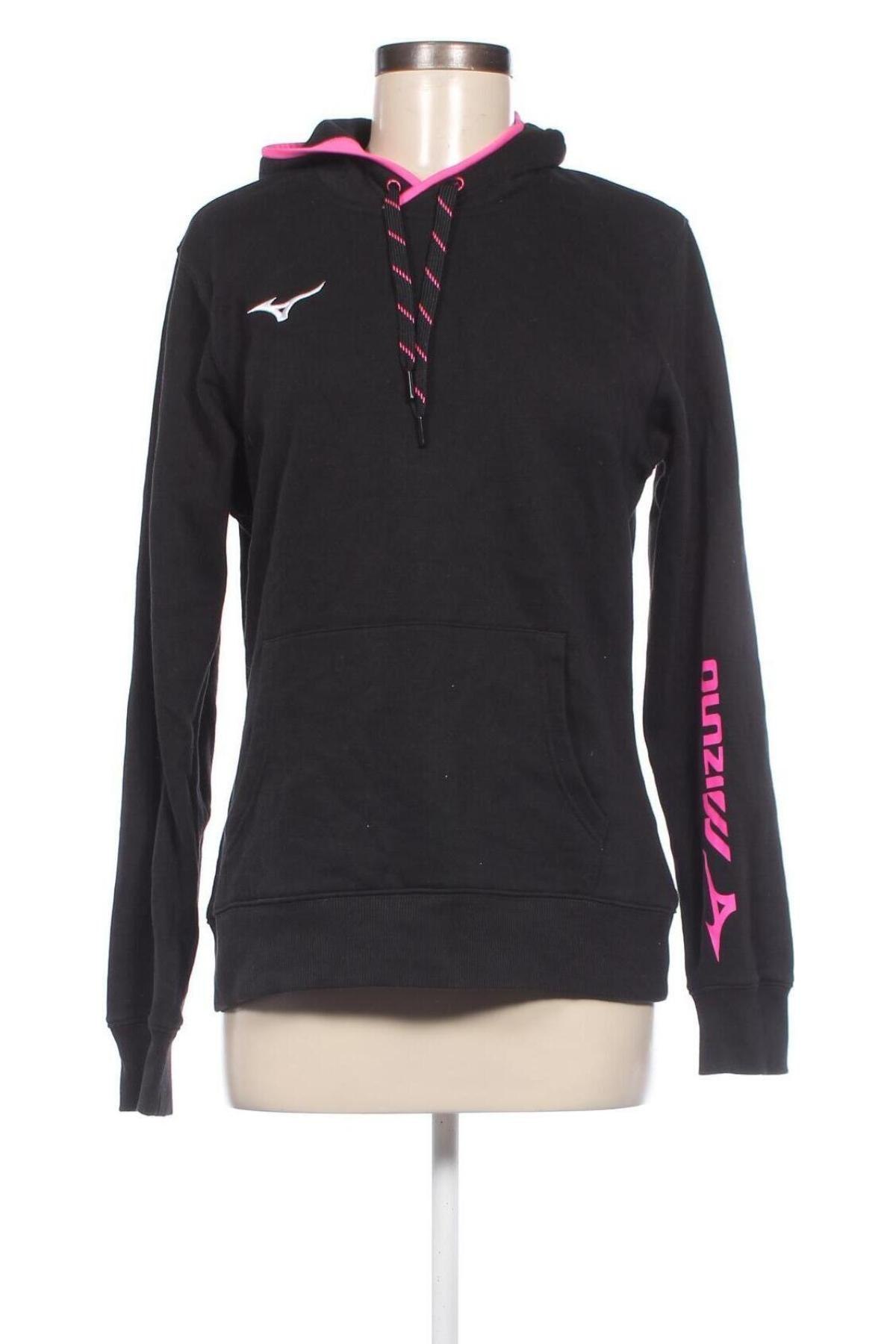 Damen Sweatshirt Mizuno, Größe L, Farbe Schwarz, Preis € 25,05