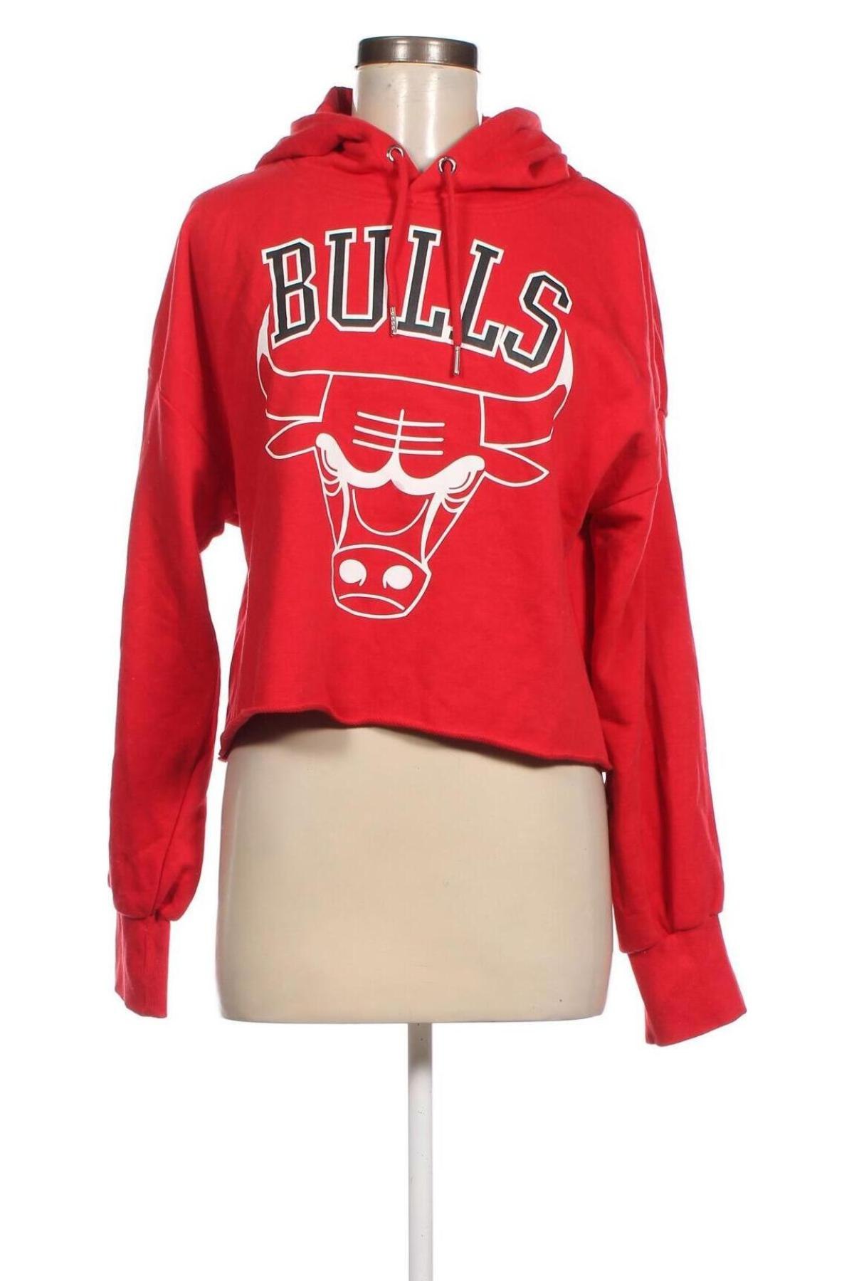 Damen Sweatshirt NBA, Größe S, Farbe Rot, Preis 5,99 €