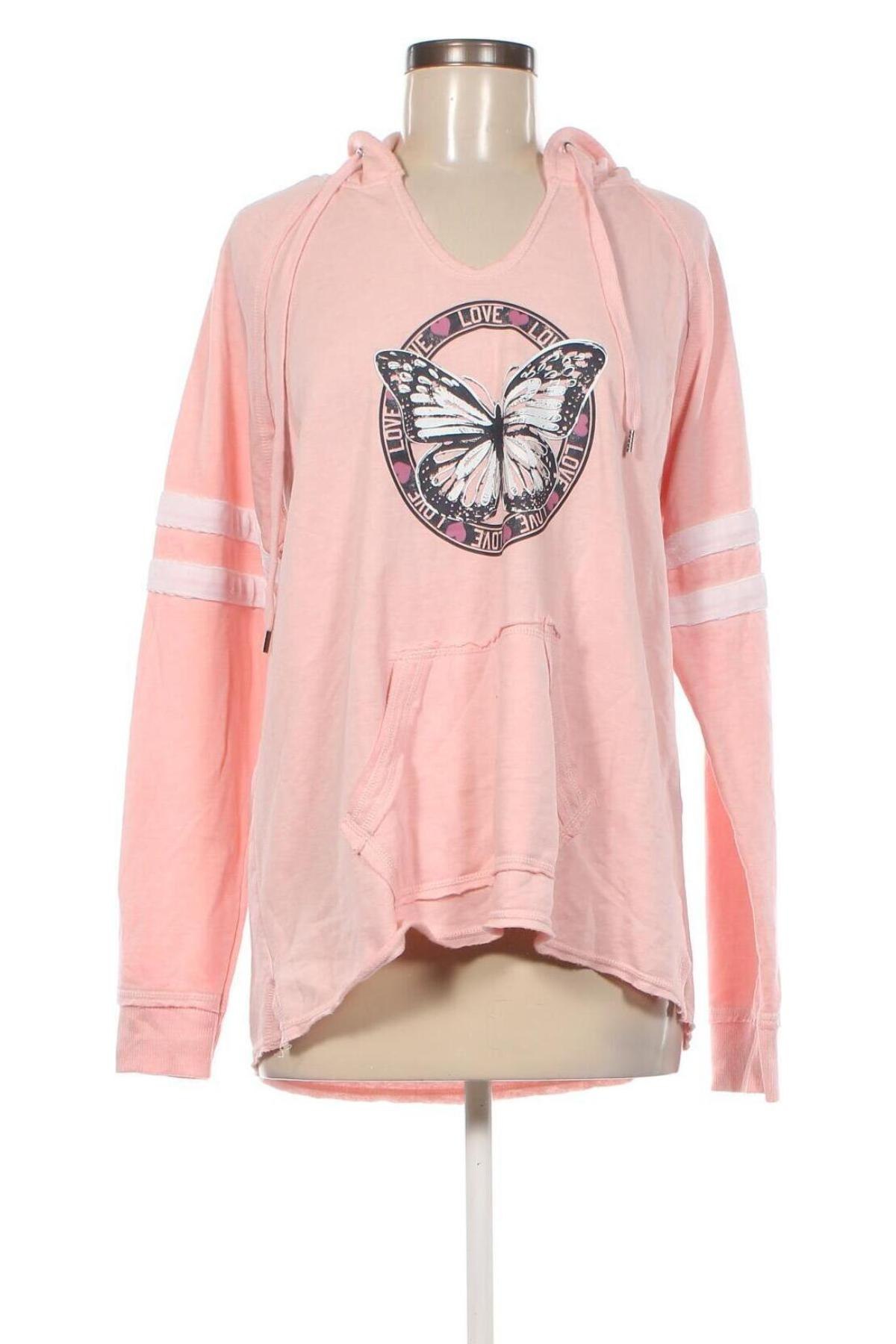 Damen Sweatshirt No Boundaries, Größe 3XL, Farbe Rosa, Preis € 16,14
