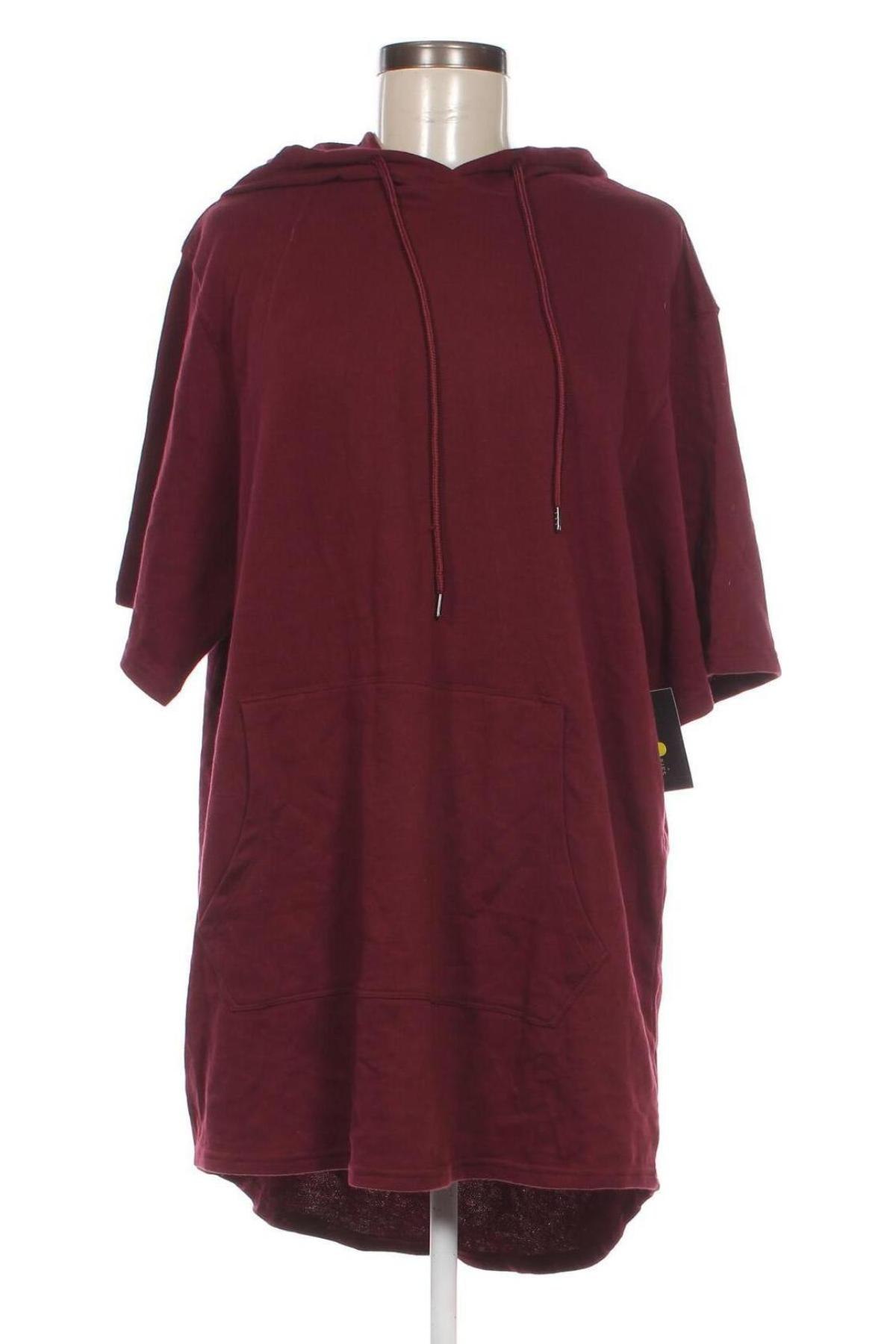 Γυναικείο φούτερ No Boundaries, Μέγεθος L, Χρώμα Κόκκινο, Τιμή 14,23 €