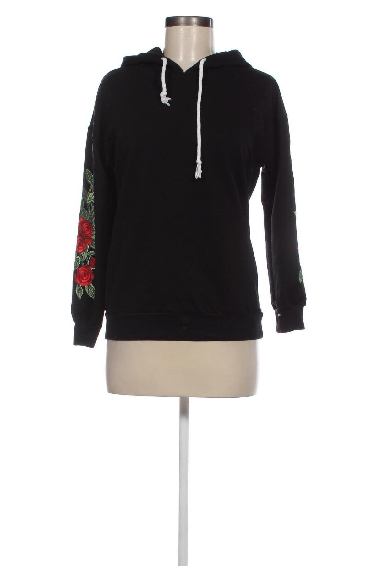 Damen Sweatshirt SZACHOWNICA, Größe S, Farbe Schwarz, Preis € 6,26