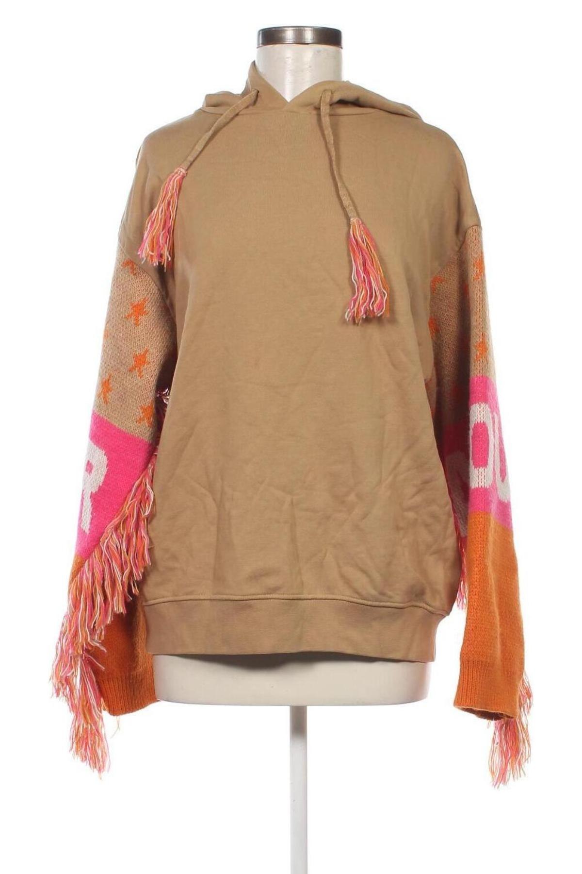 Damen Sweatshirt Shop Art, Größe M, Farbe Braun, Preis € 5,71