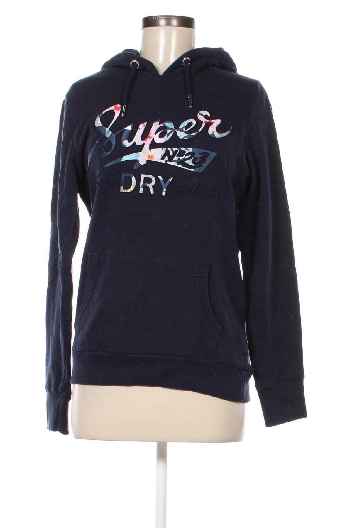 Damen Sweatshirt Superdry, Größe M, Farbe Blau, Preis 26,17 €