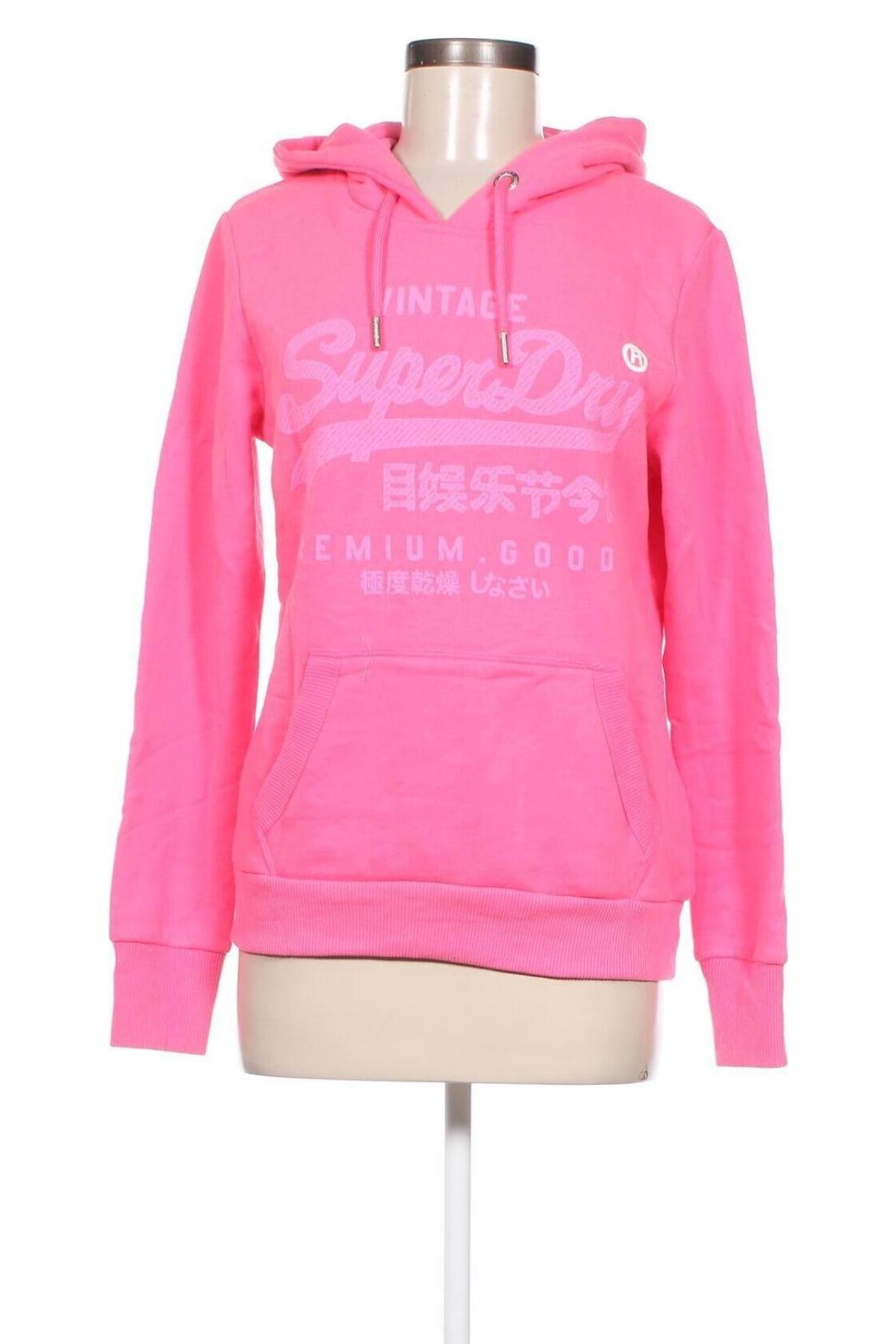 Damen Sweatshirt Superdry, Größe M, Farbe Rosa, Preis 24,53 €