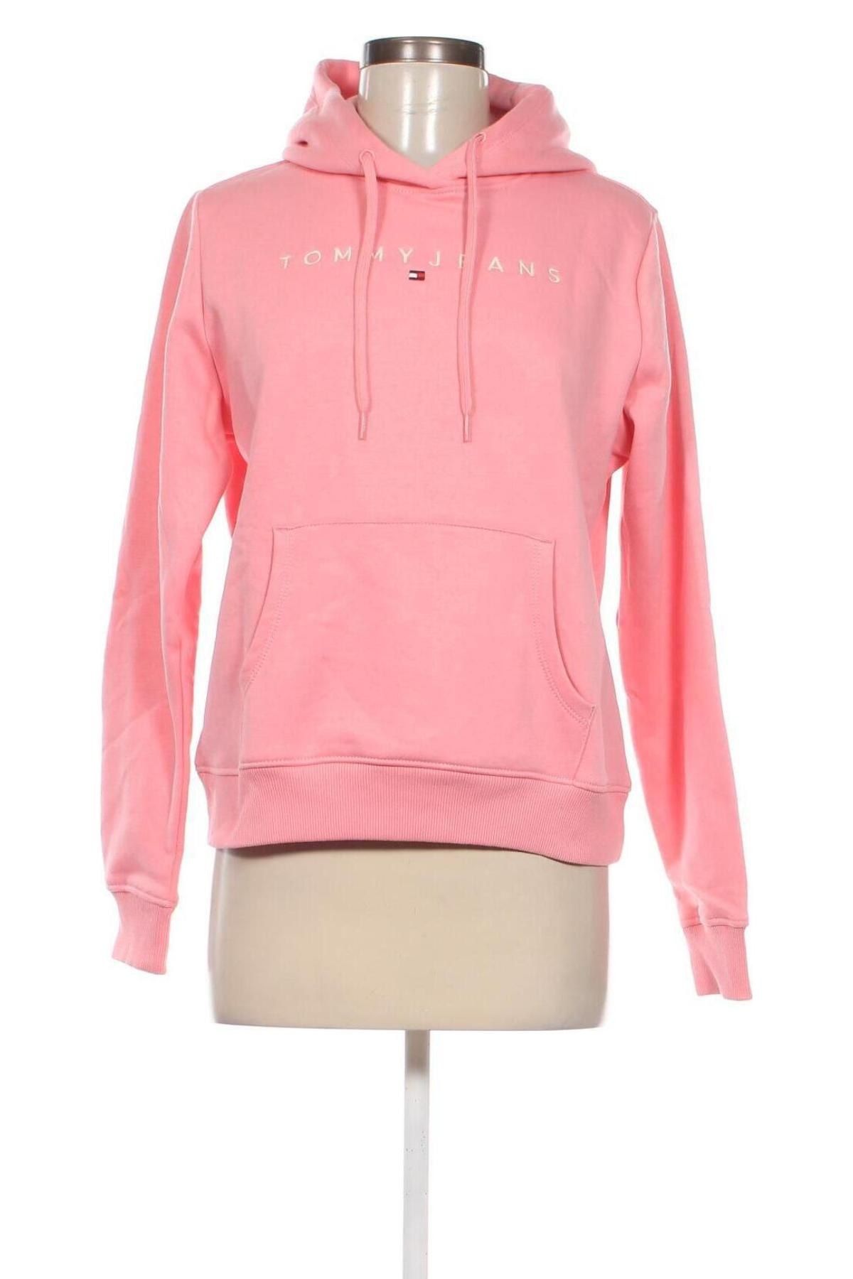 Damen Sweatshirt Tommy Jeans, Größe S, Farbe Rosa, Preis 40,59 €