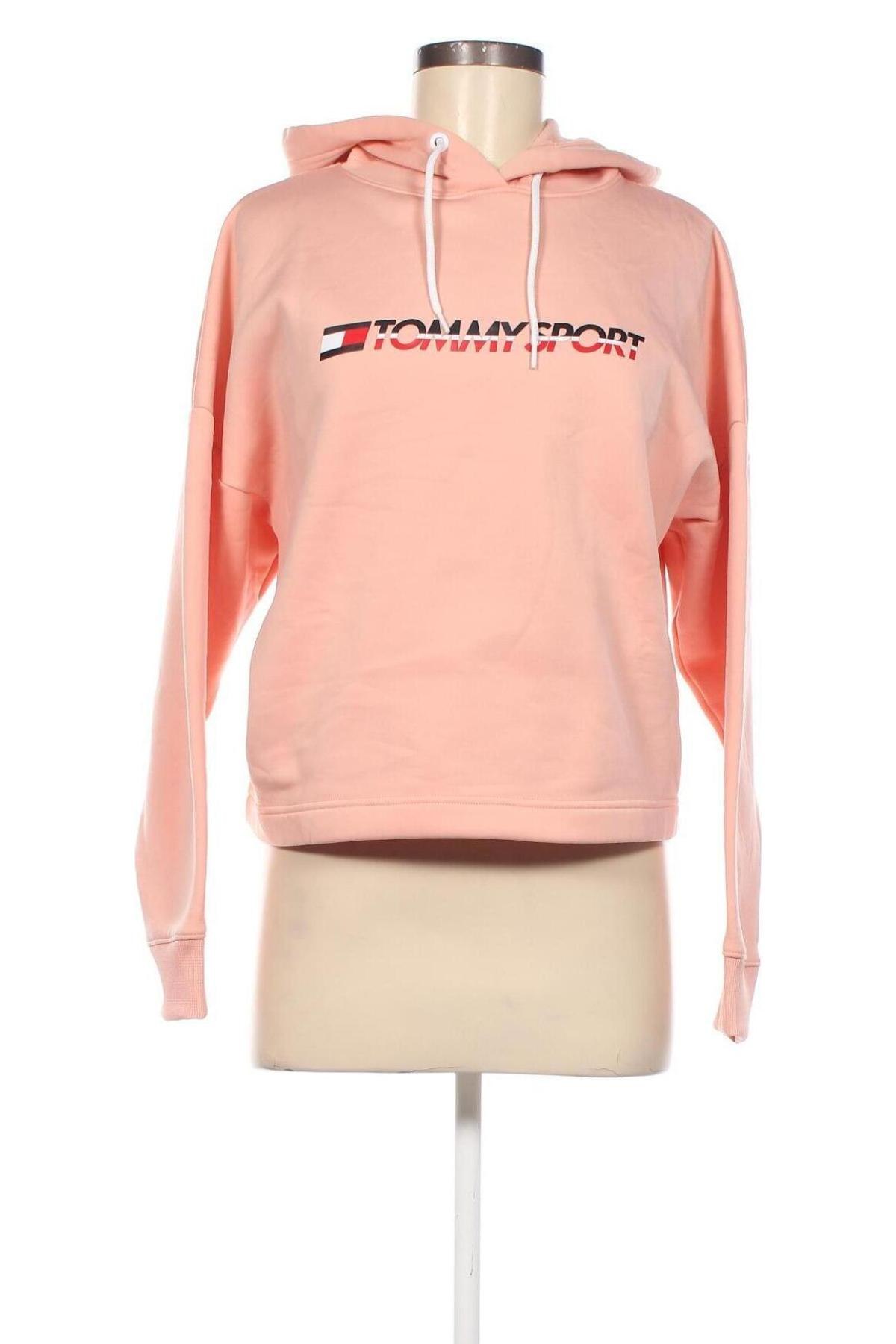 Damen Sweatshirt Tommy Sport, Größe M, Farbe Rosa, Preis 45,65 €