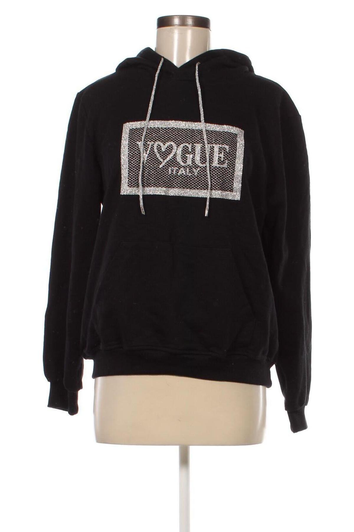 Γυναικείο φούτερ Vogue, Μέγεθος M, Χρώμα Μαύρο, Τιμή 6,34 €