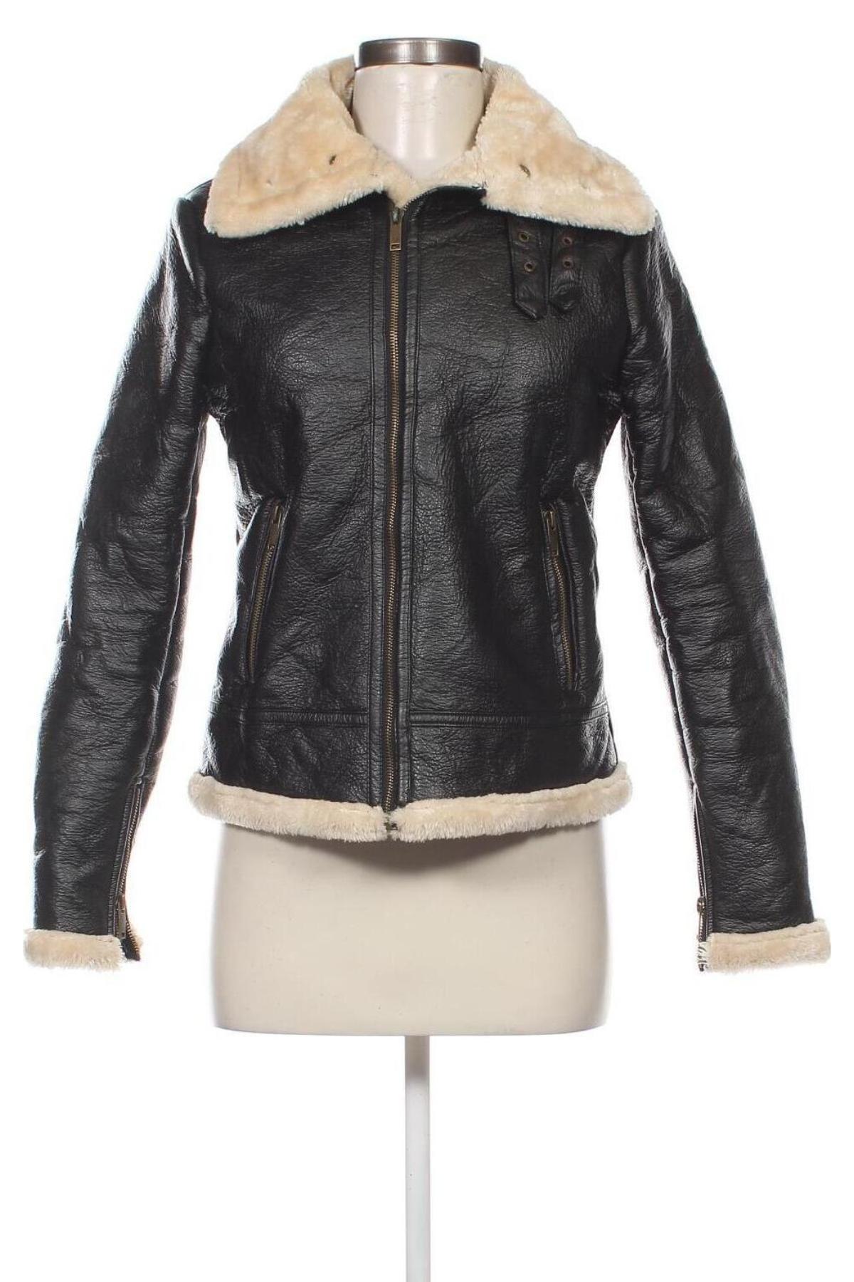 Damen Lederjacke, Größe S, Farbe Schwarz, Preis € 34,10