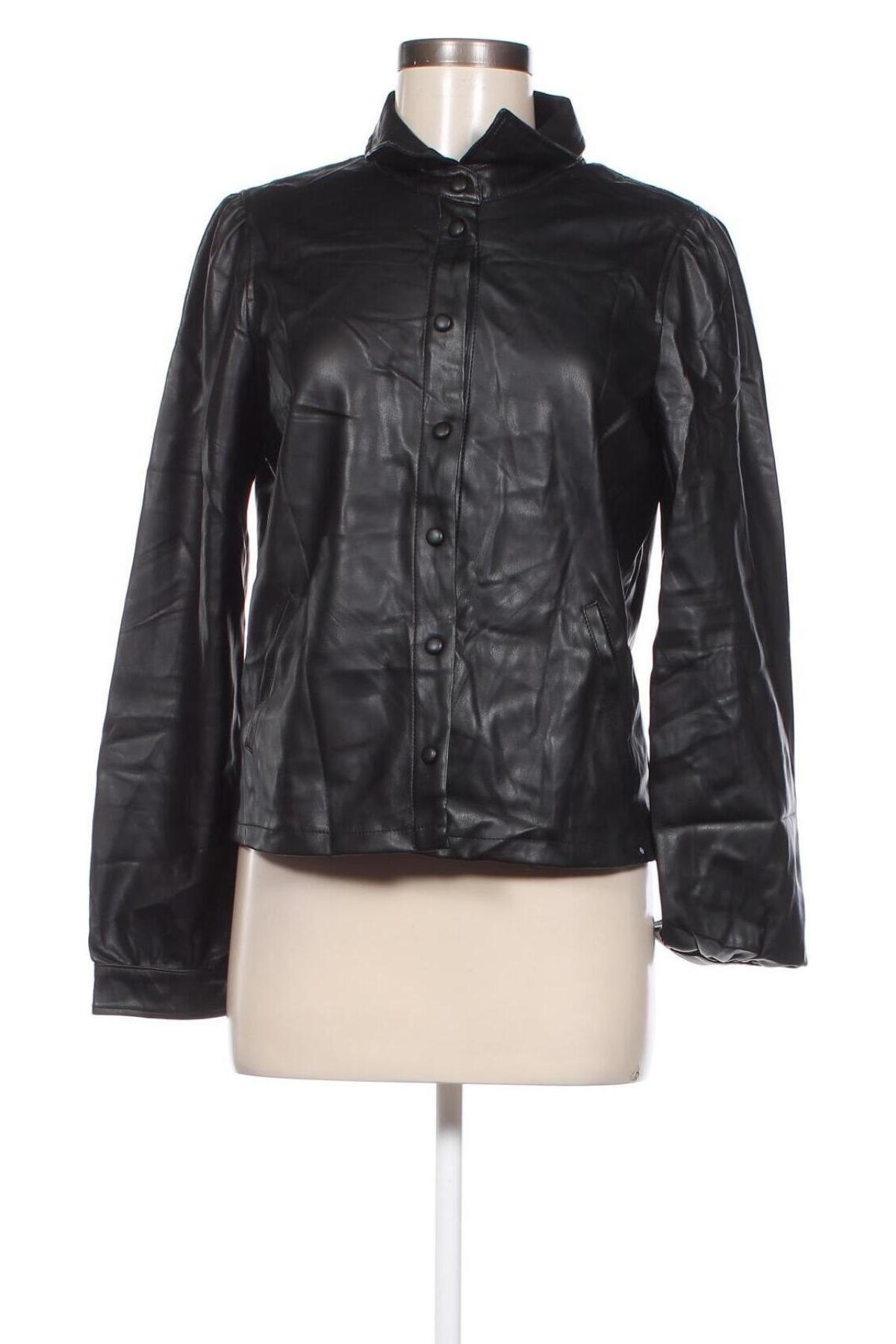 Dámska kožená bunda  Bonobo, Veľkosť L, Farba Čierna, Cena  15,31 €